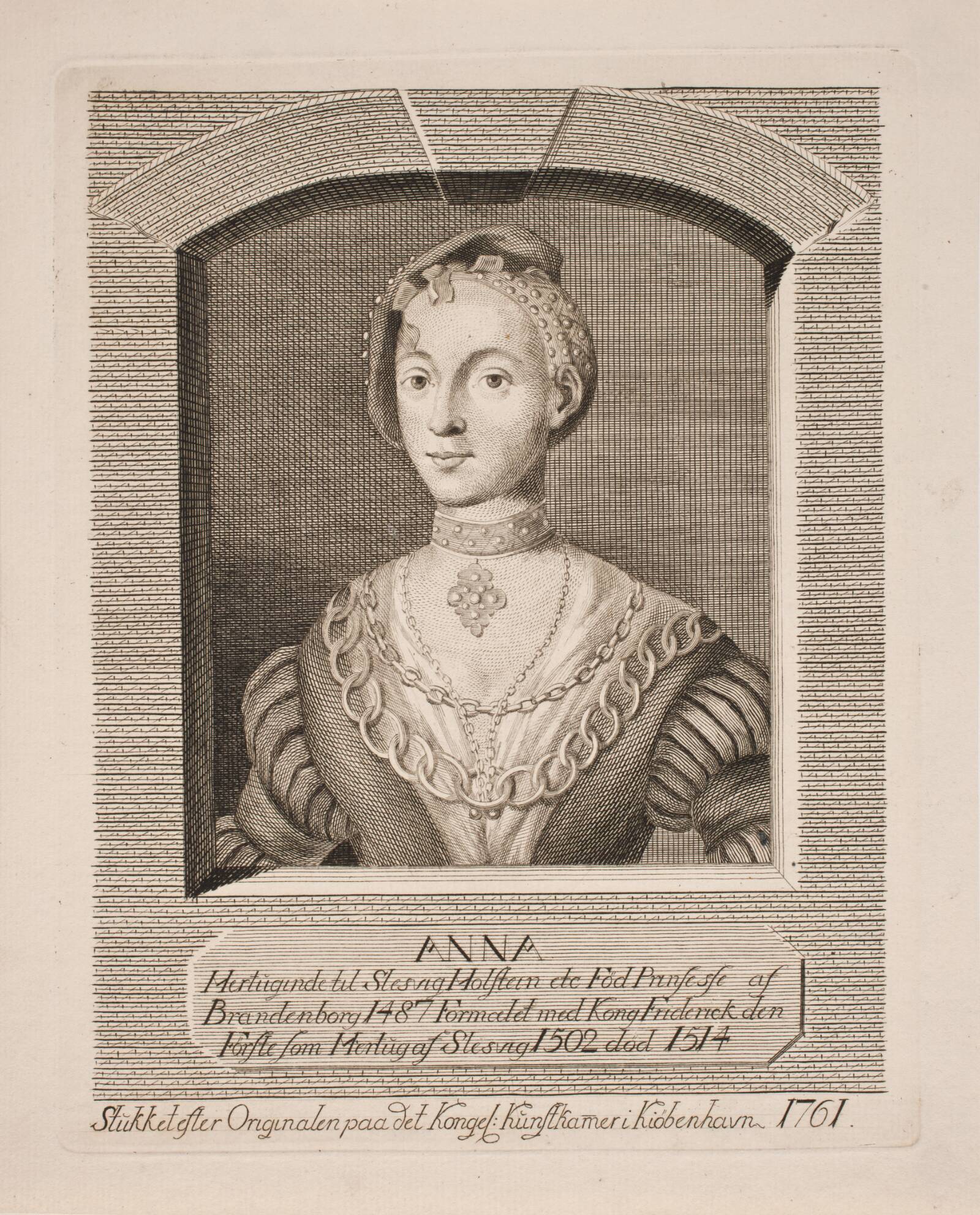 Anna, Georg Vilhelm Baurenfeind, 1761