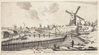 Raam-porten i Amsterdam