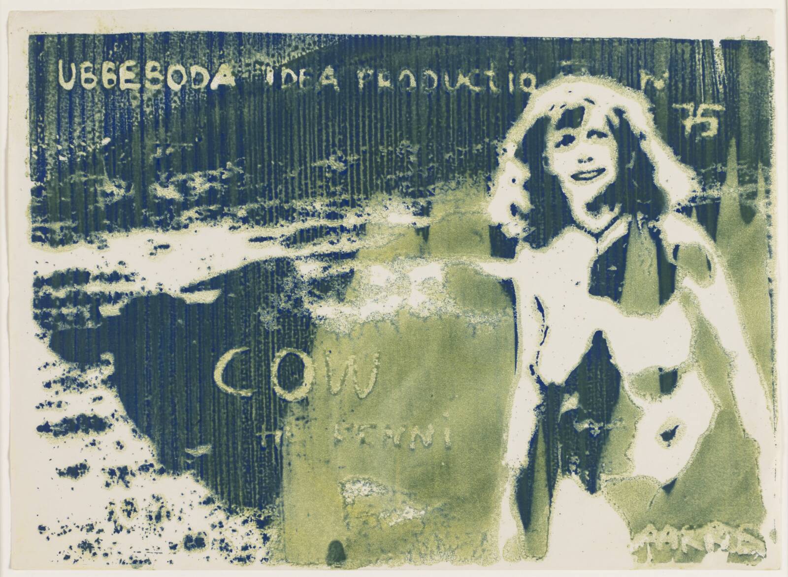 Cow Performance, Mette Aarre, 1975