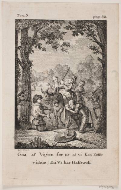 Illustration til Don Quixote