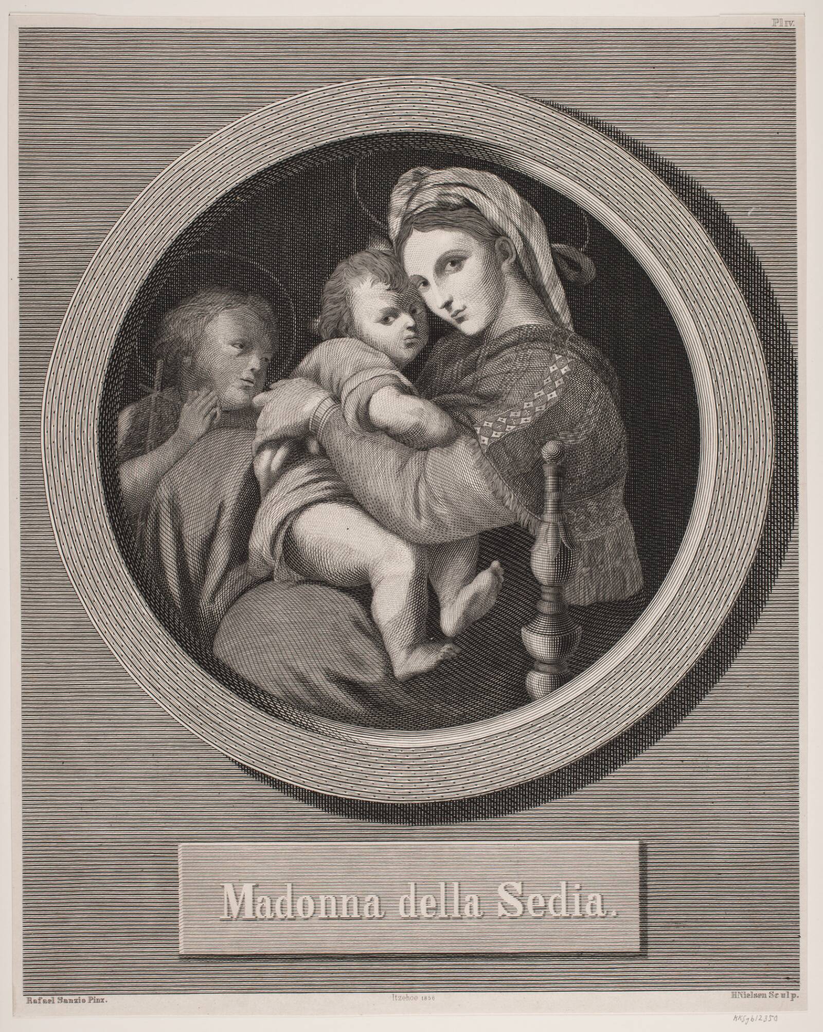 Madonna della Sedia, H. Nielsen, 1856