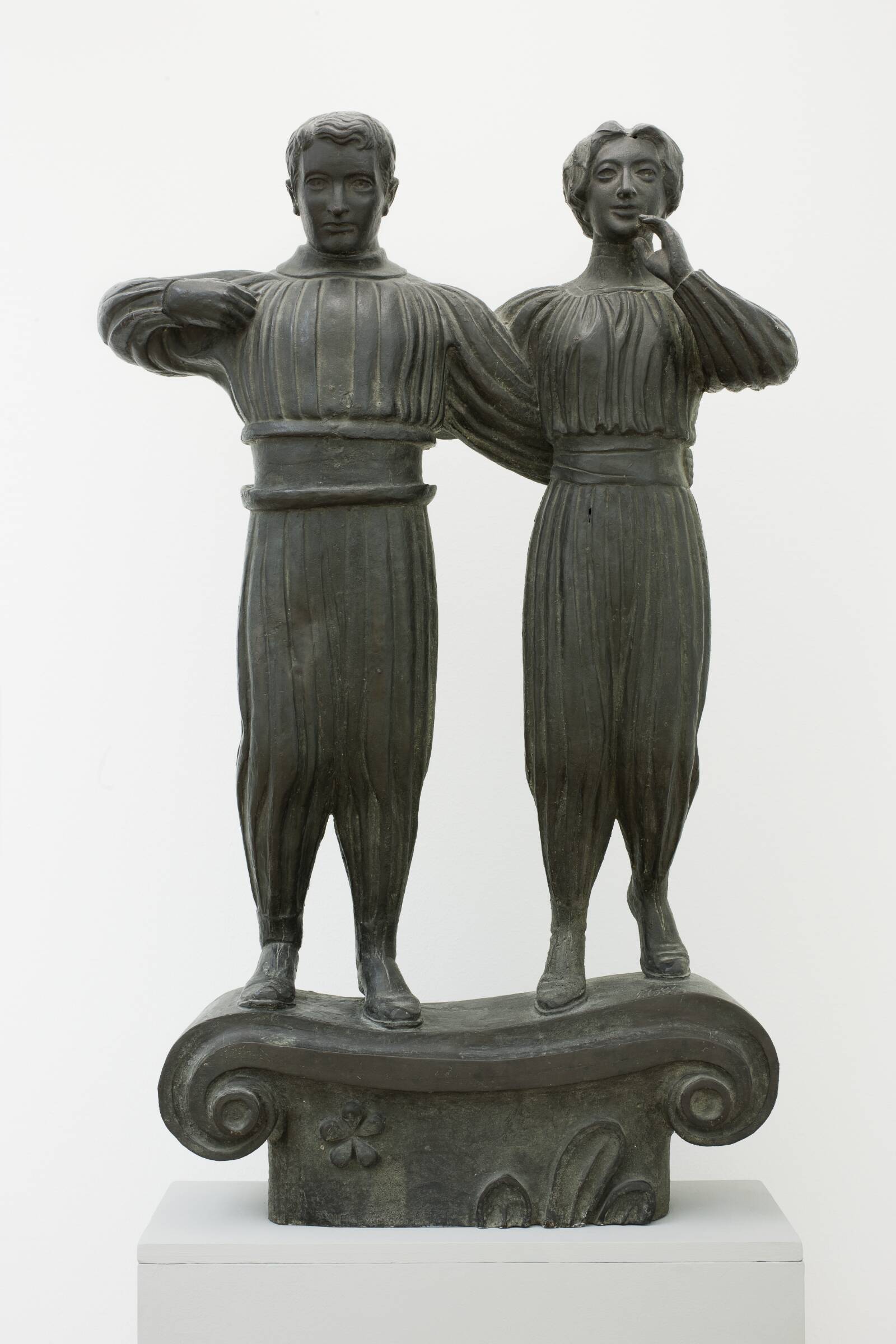 Samhørighed. Stående mand og kvinde, J.F. Willumsen, 1899