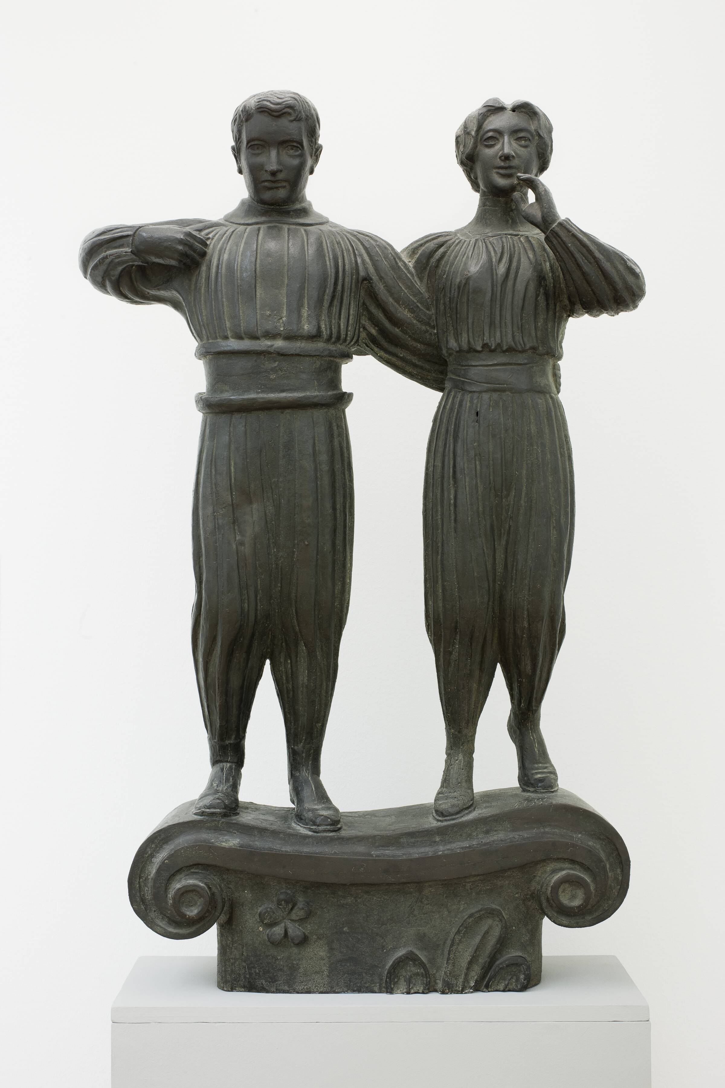 Samhørighed. Stående mand og kvinde, J.F. Willumsen, 1899