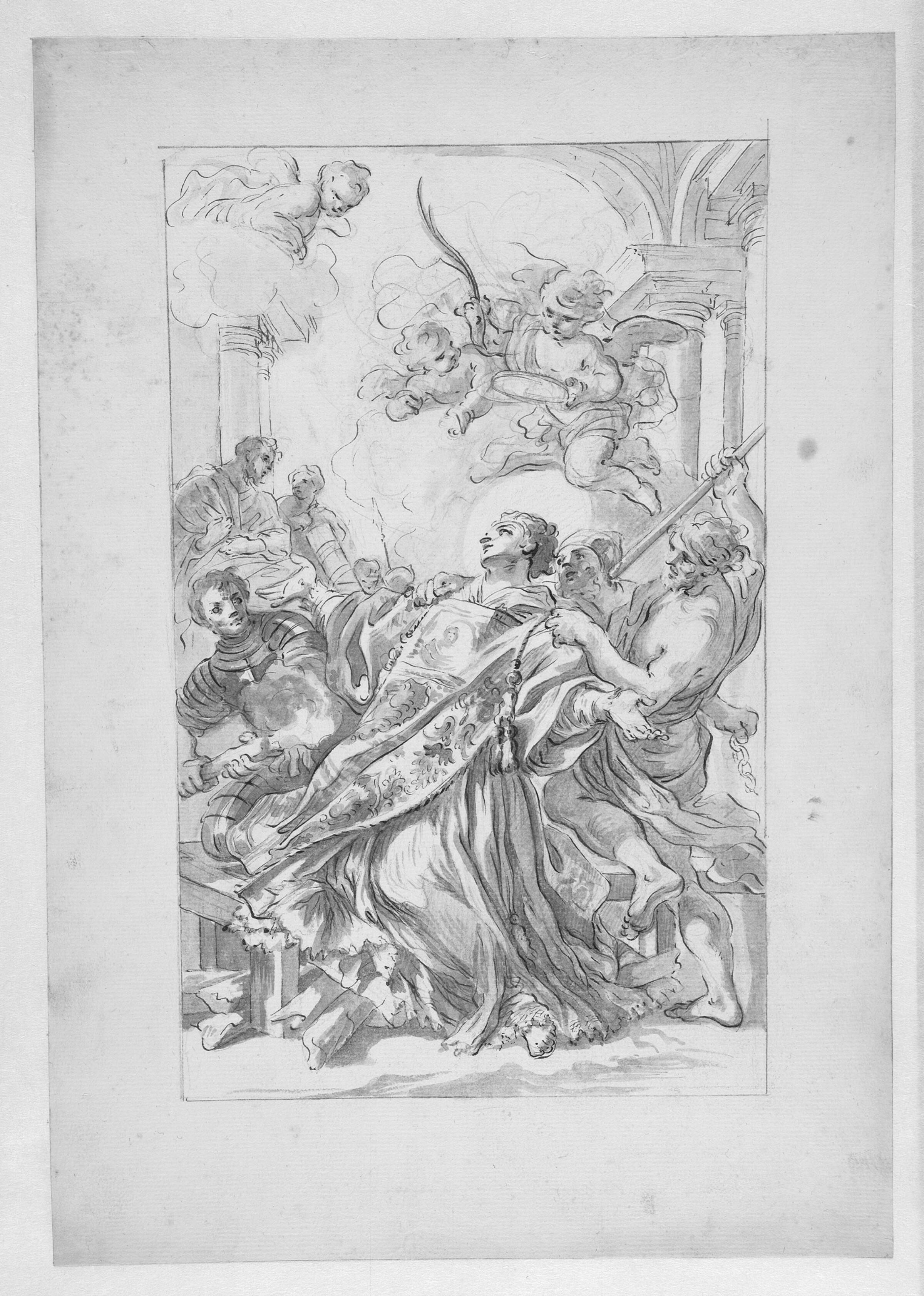 Sankt Laurentius martyrium, Francesco la Marra, 1710-1780
