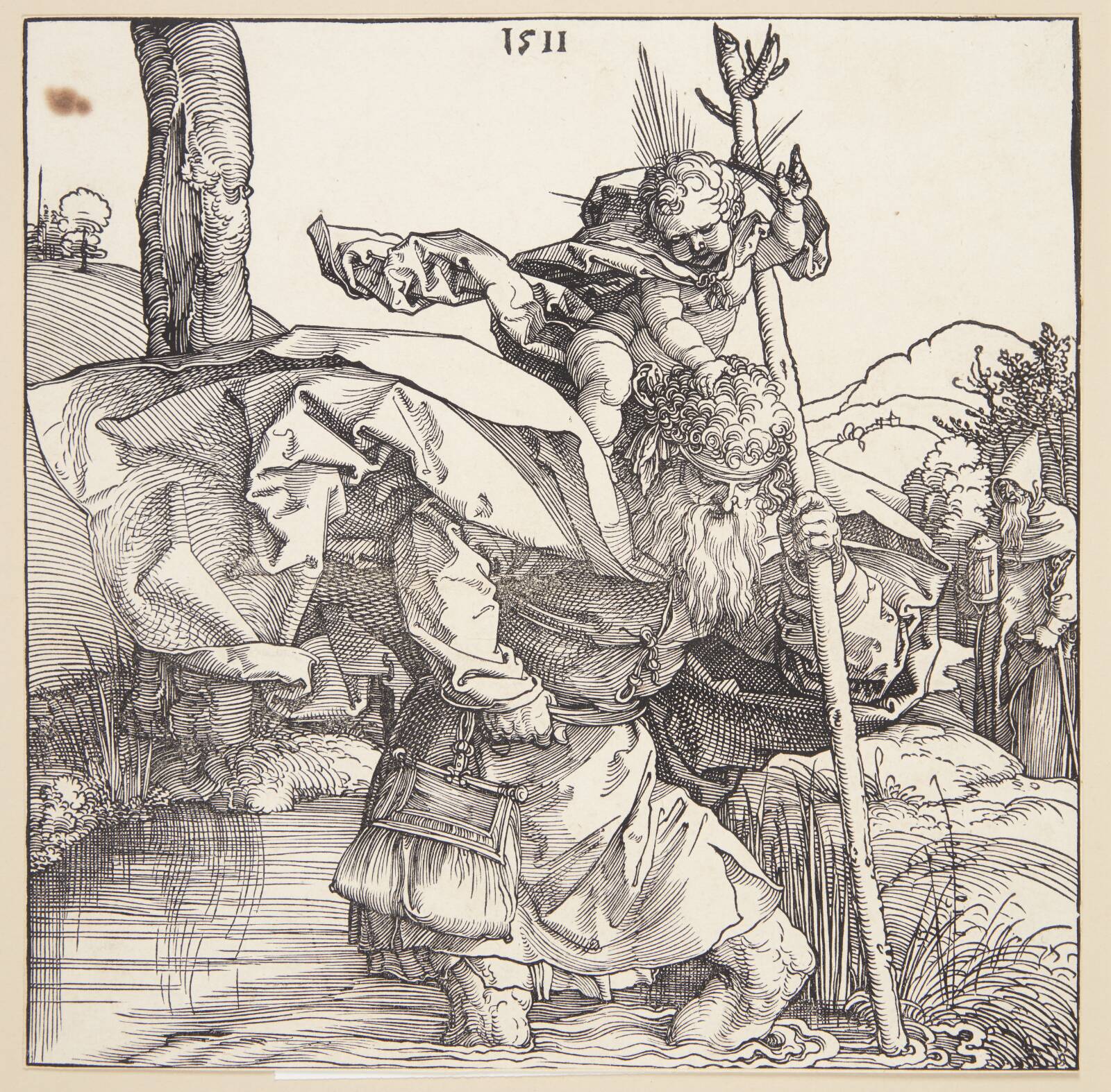Den hellige Kristoffer, Albrecht Dürer, 1511