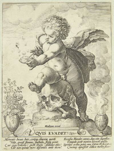 Allegori over livets flygtighed ("Quis Evadet?")