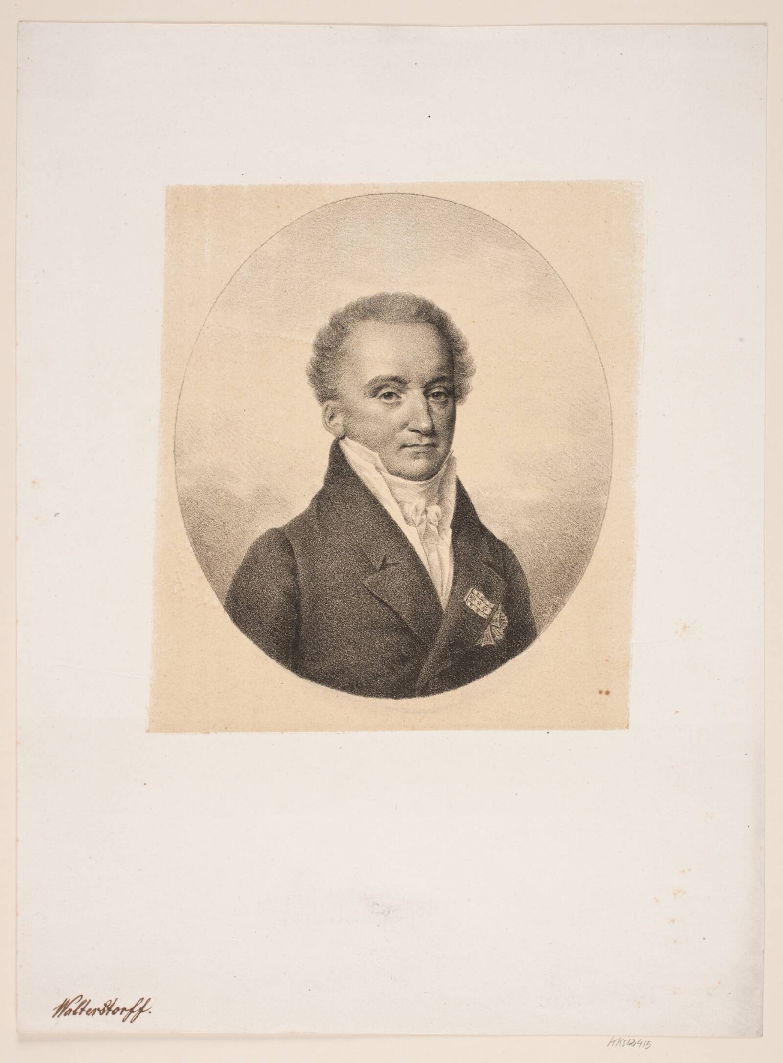 Ernst Frederik Waltersdorff, WIlhelm Heuer, 1786-1856