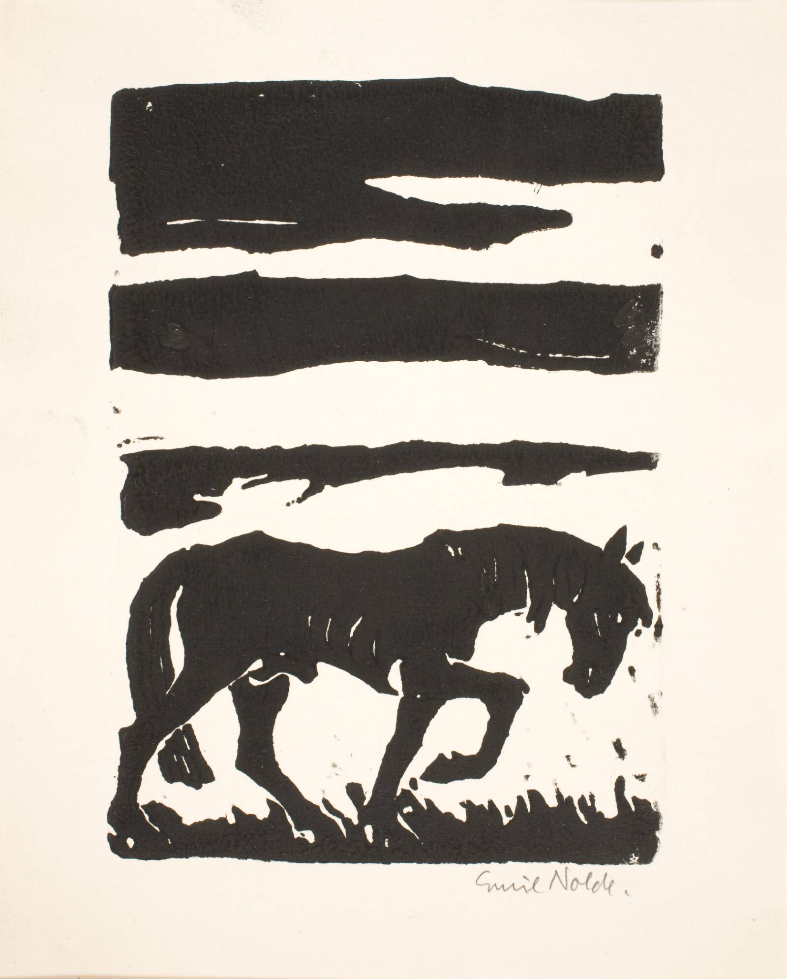 Pferd, Emil Nolde, 1910