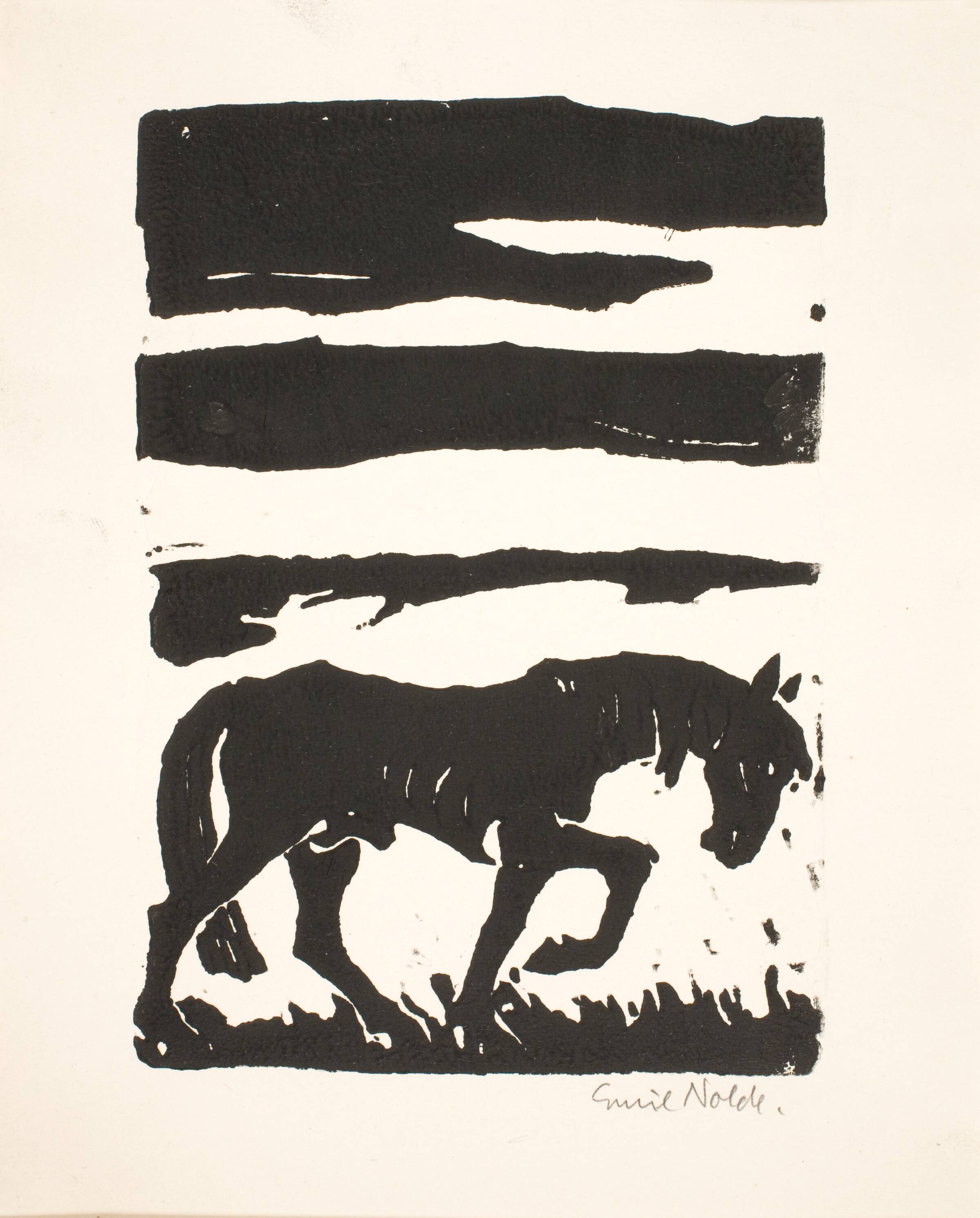 Pferd, Emil Nolde, 1910