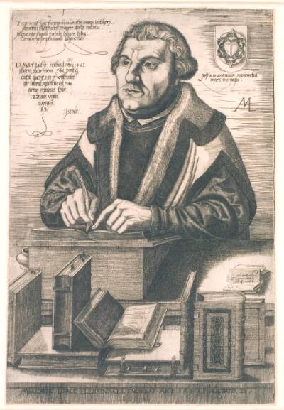Portræt af Martin Luther
