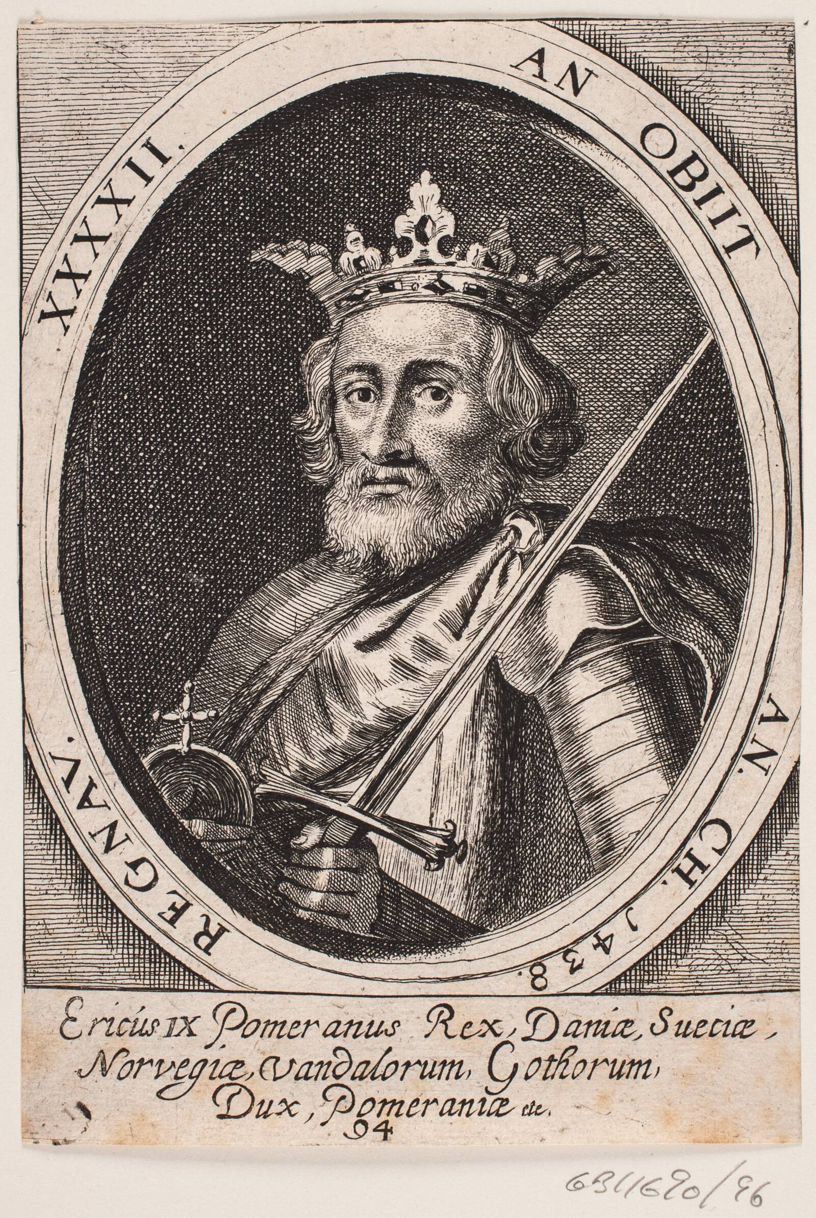 Erik af Pommern, Ubekendt, 1646