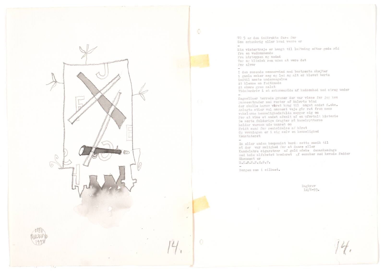Femten dage, Sven Dalsgaard, 1993