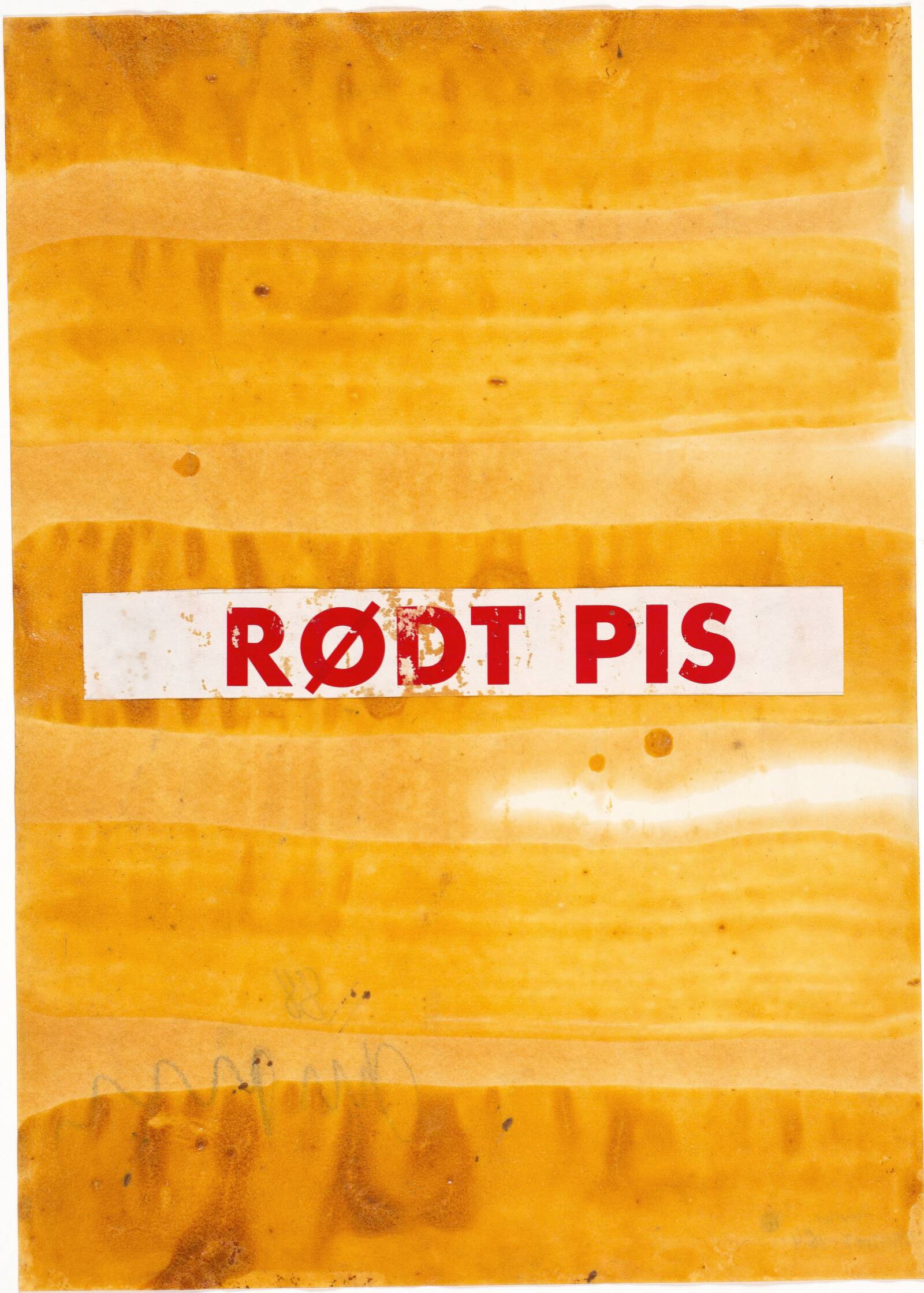 Uden titel, Peter Bonde, 1988