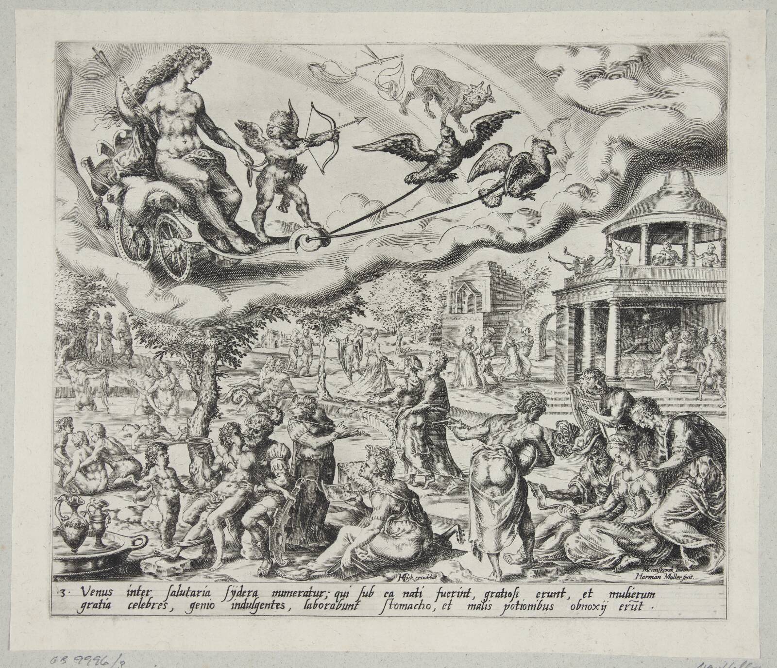 Venus, Harmen Jansz. Muller, 1566-1569