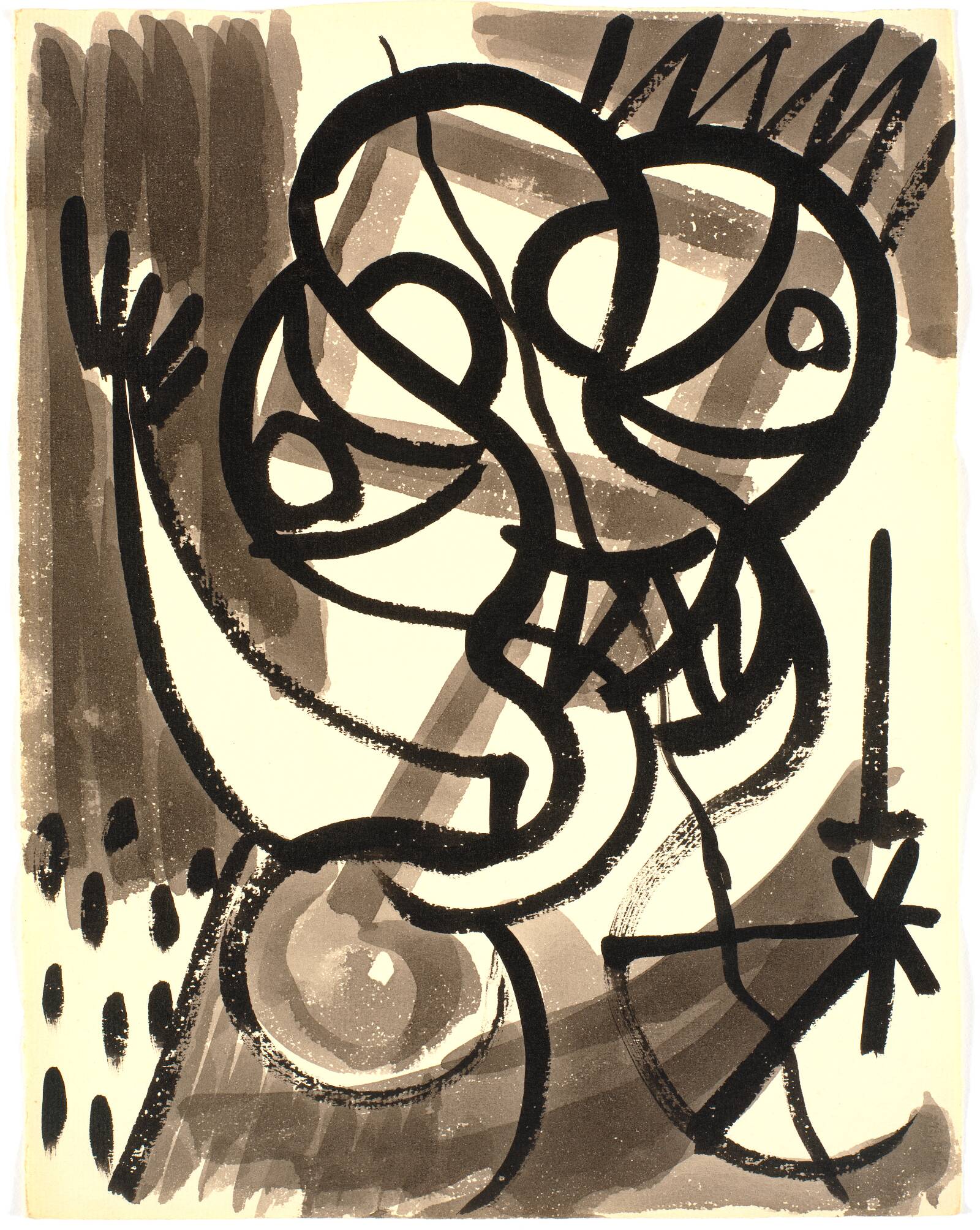 Figuration, Richard Mortensen, 1945-1948