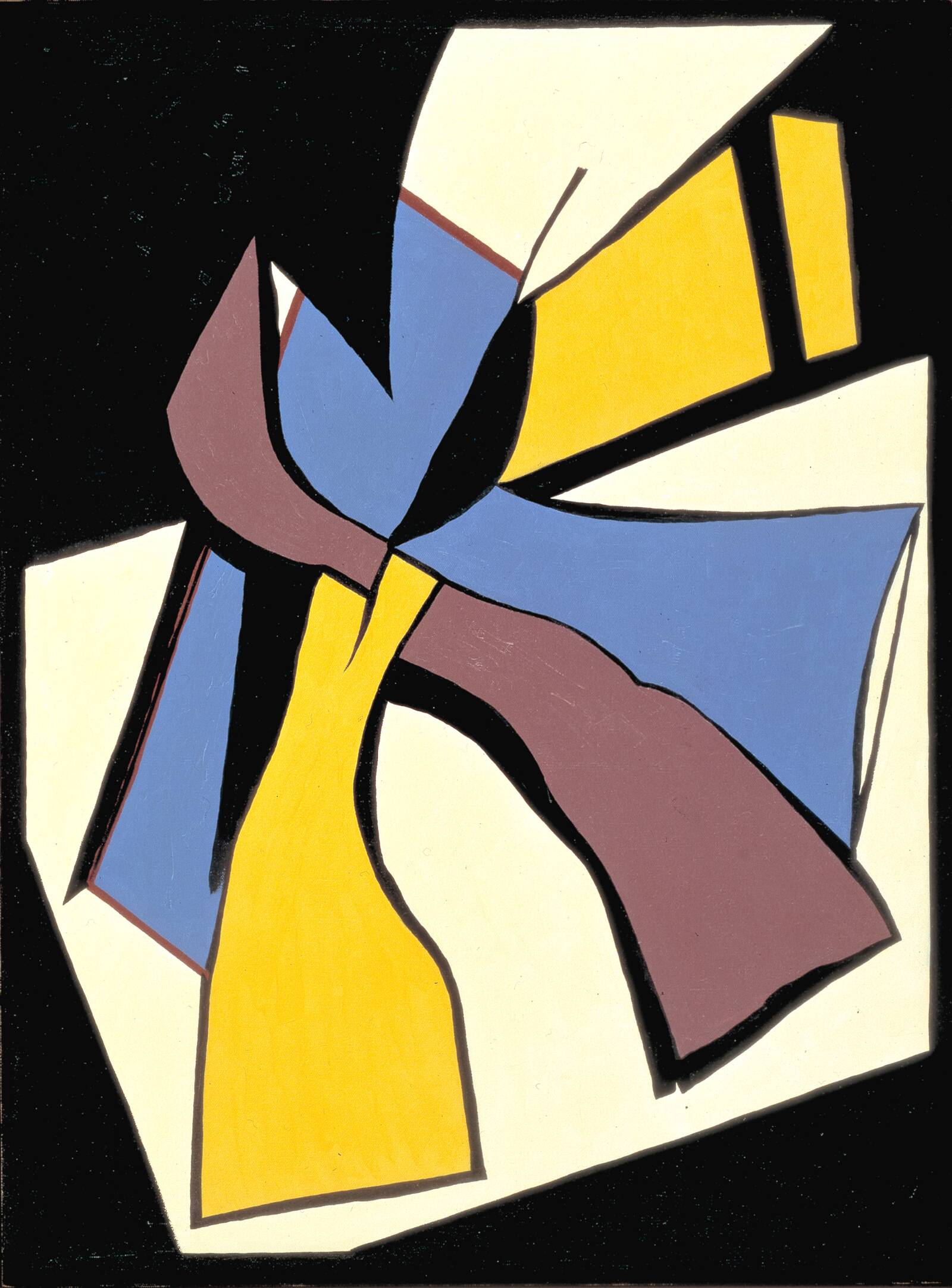 Sort trombone, Richard Mortensen, 1969