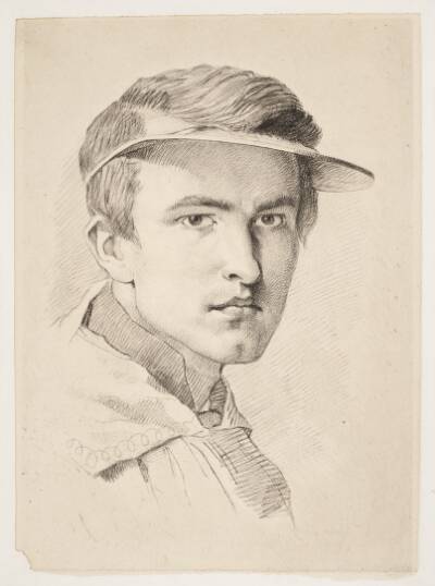 Portræt af J. Th. Lundbye