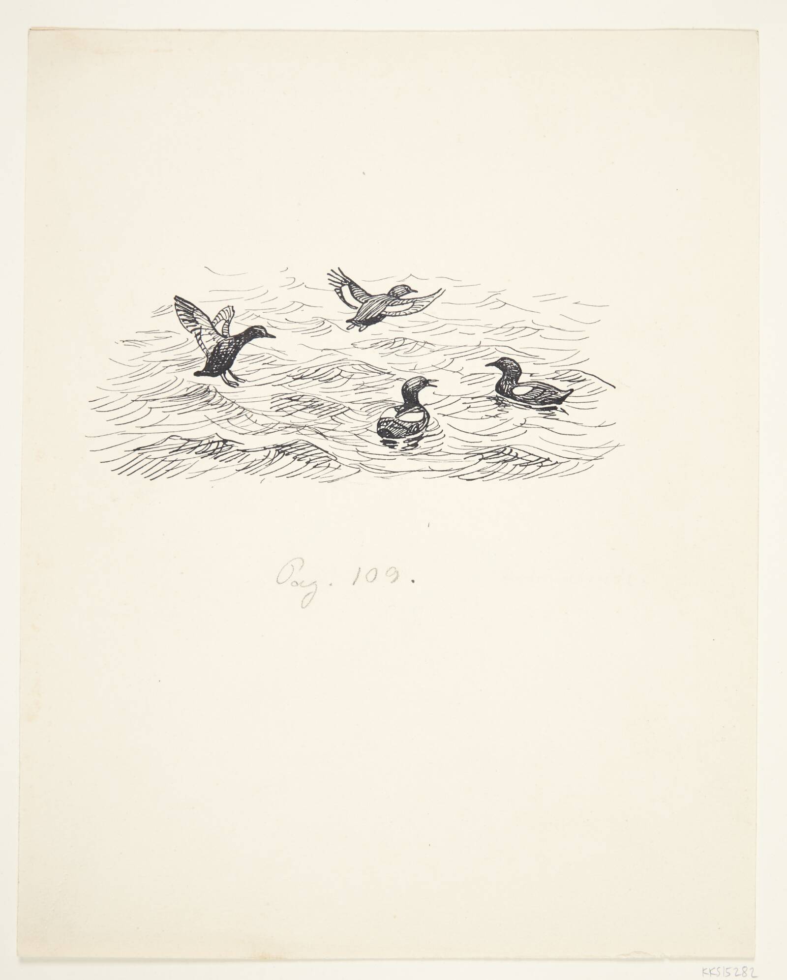 Tejster, Johannes Larsen, 1928