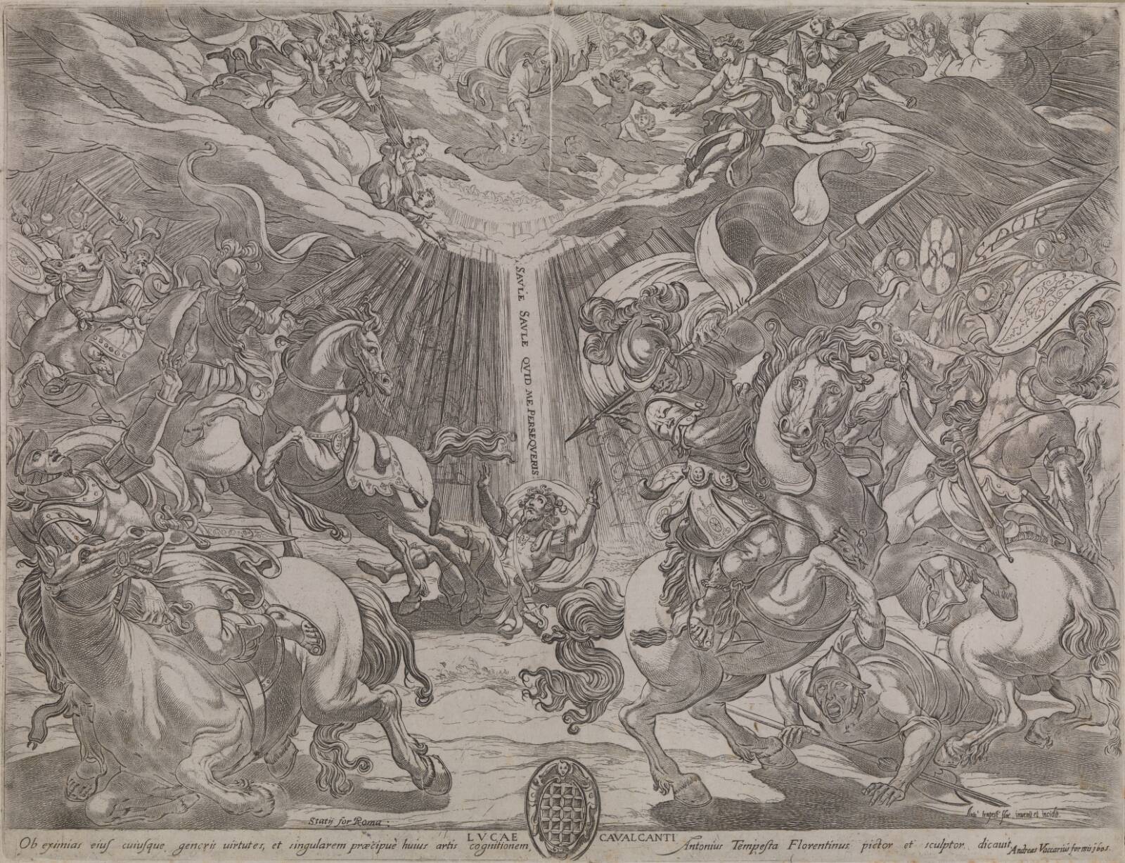 Paulus' omvendelse, Antonio Tempesta, 1555-1630
