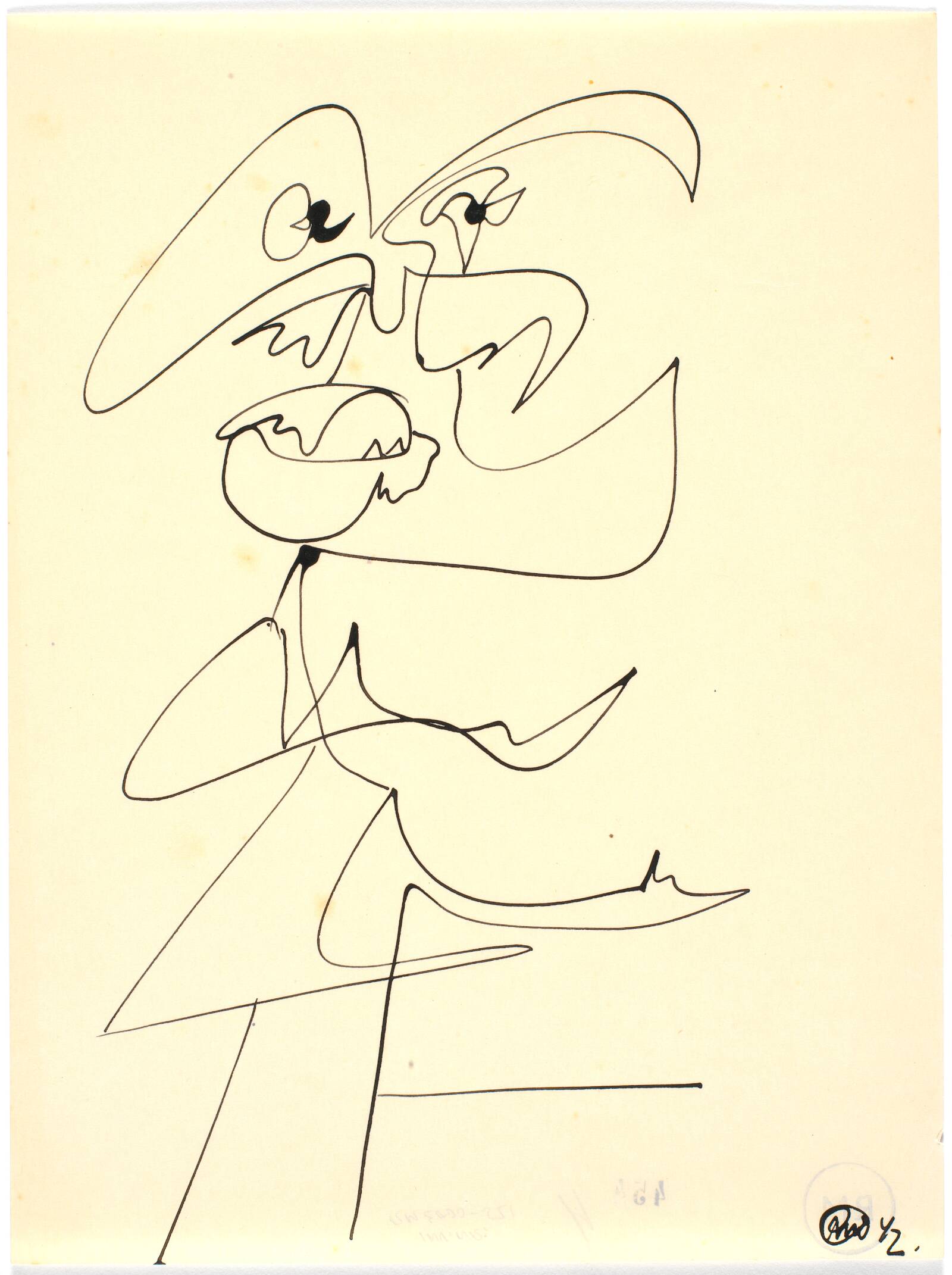 Botanisk figur, Richard Mortensen, 1941-1943