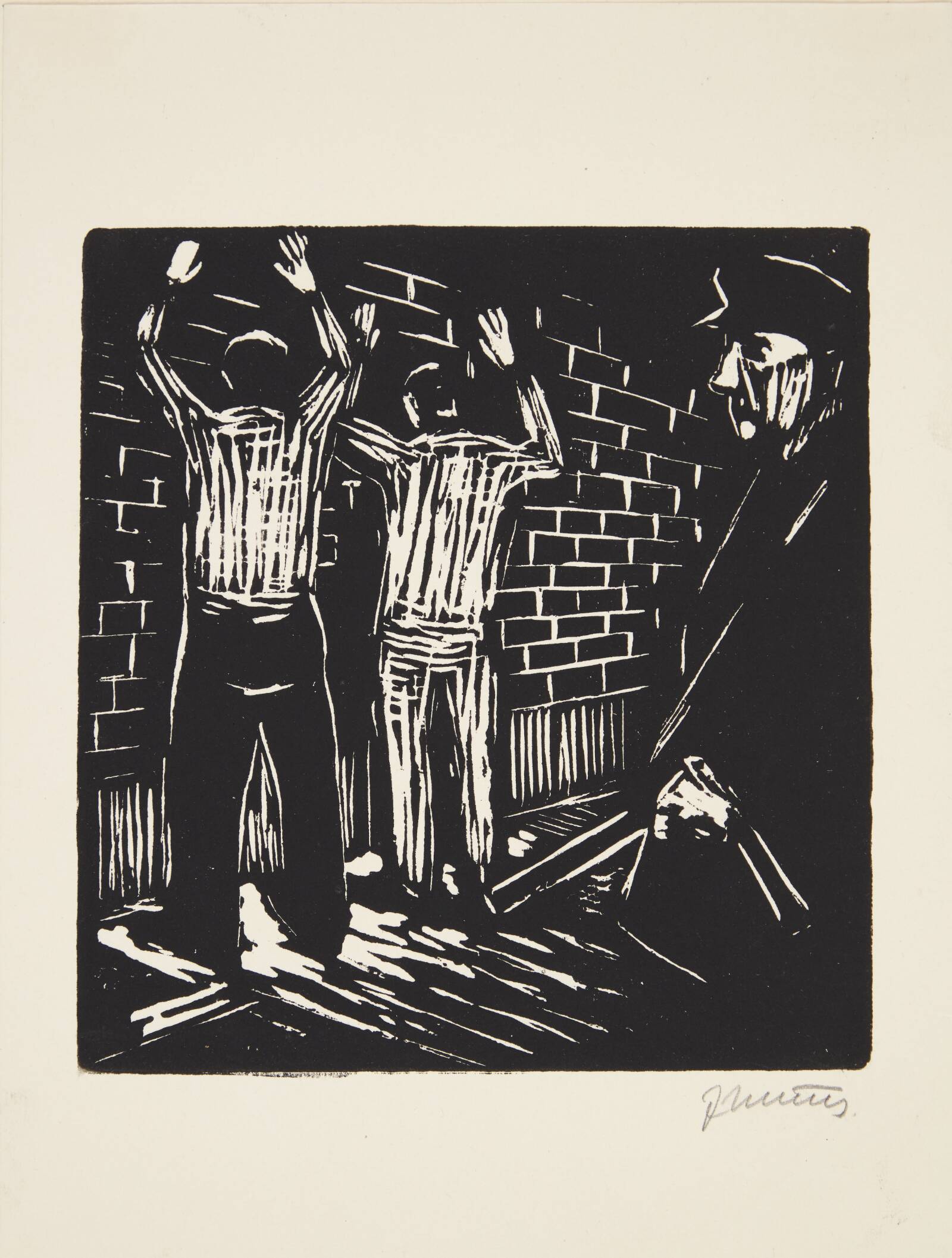 "Mod muren", Jane Muus, 1944