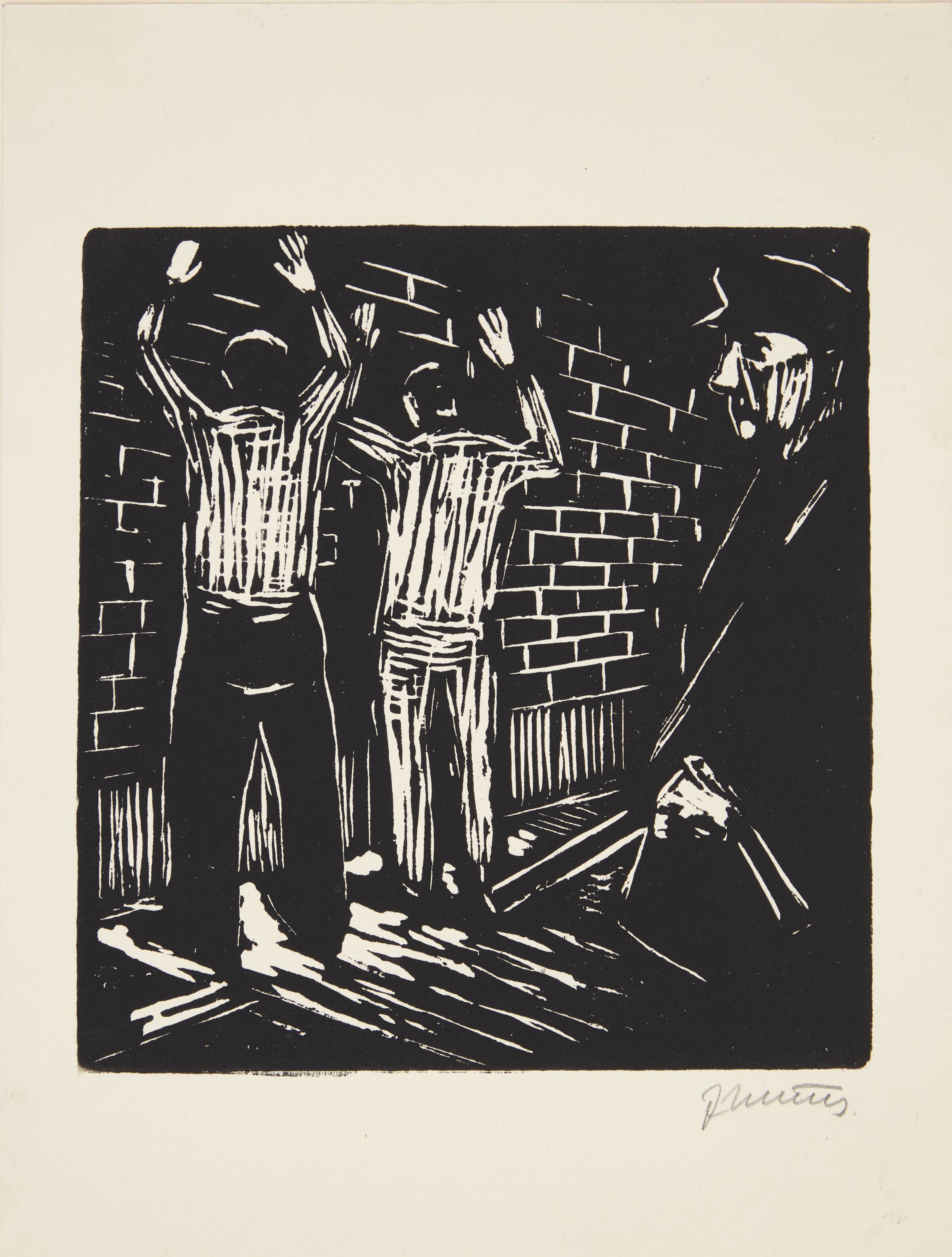 "Mod muren", Jane Muus, 1944
