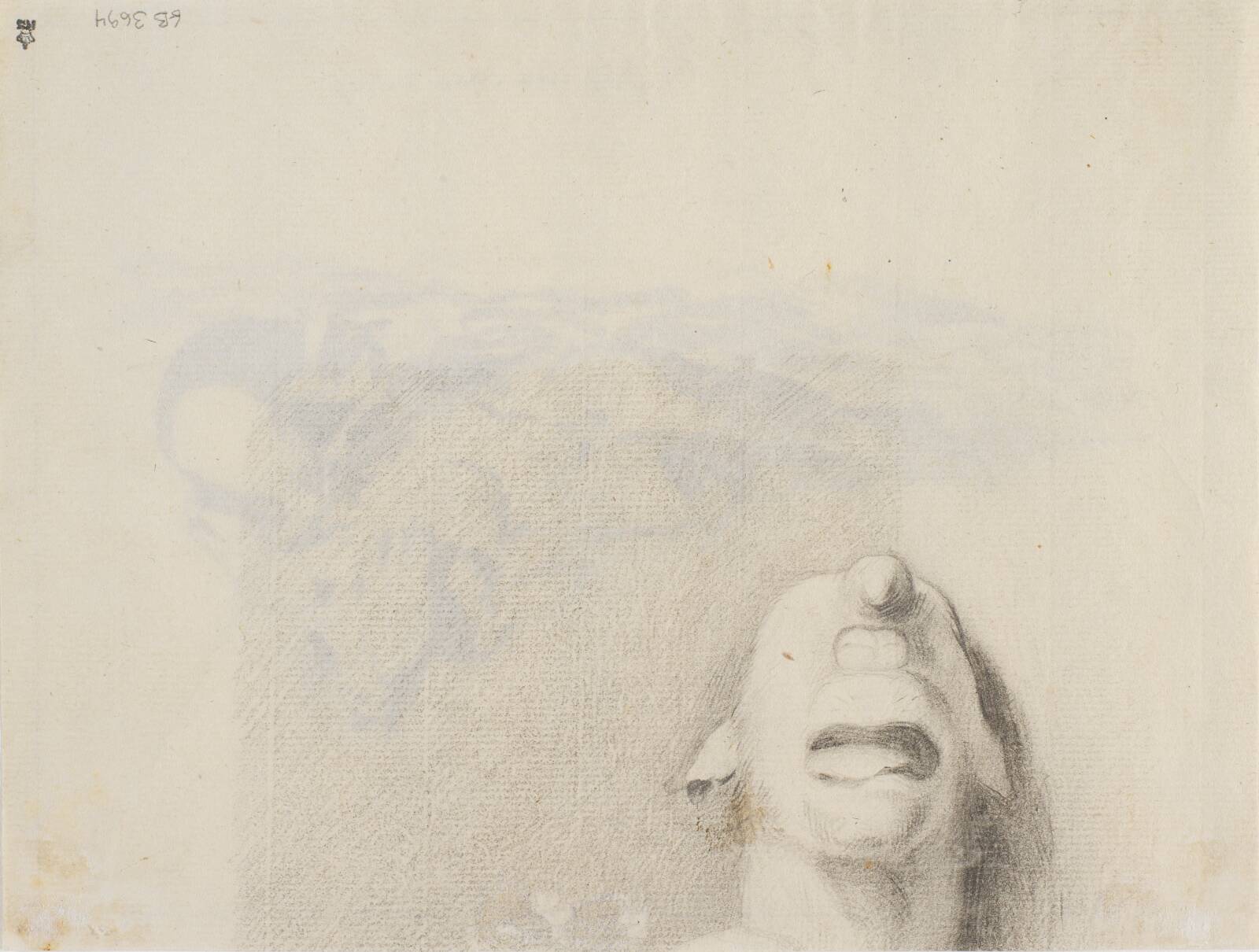 Et fantastisk deformt hoved, Nicolai Abildgaard, 1743-1809