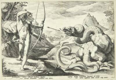Apollon dræber Python