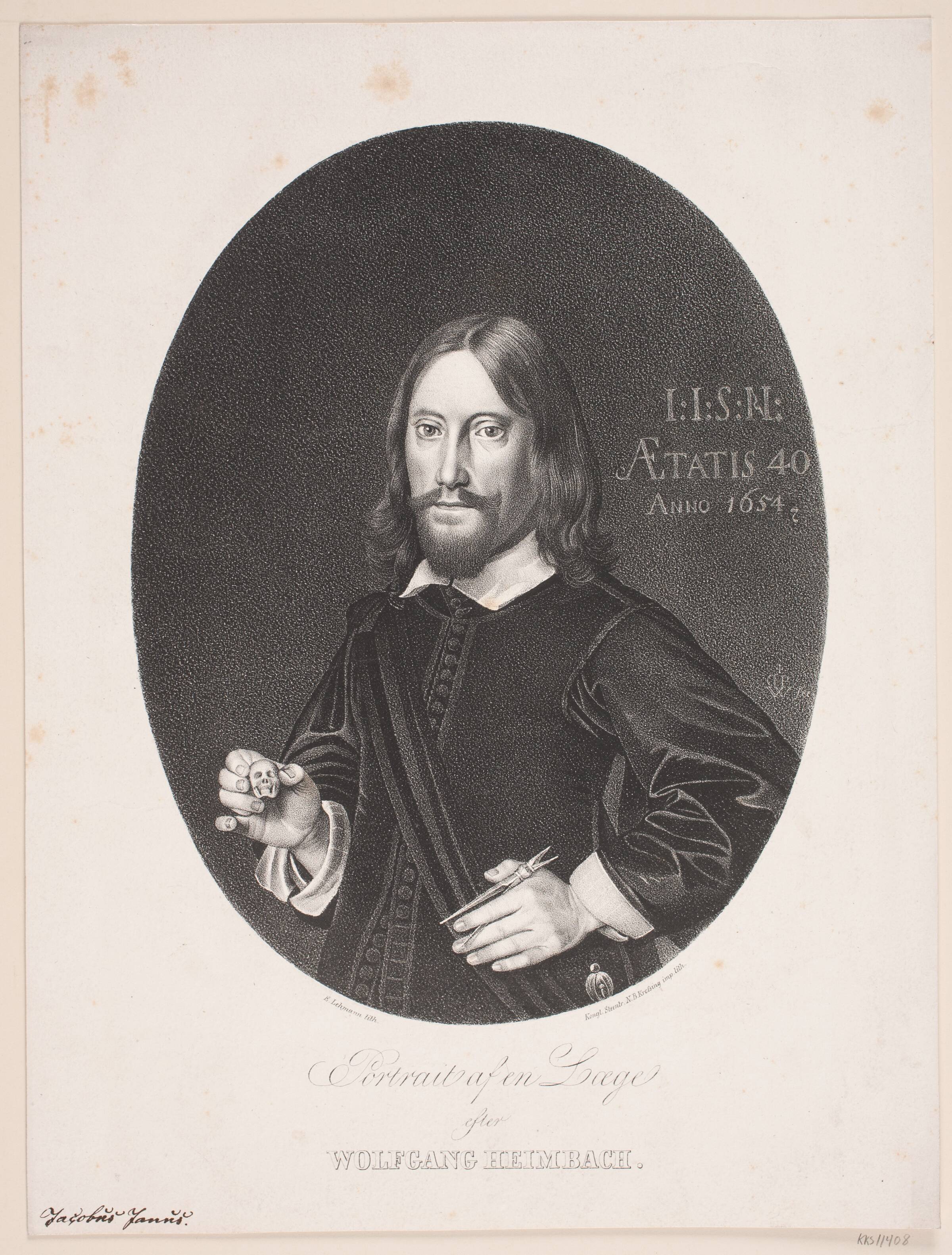 Jacob Jensen Nordmand, Edvard Lehmann, 1815-1892