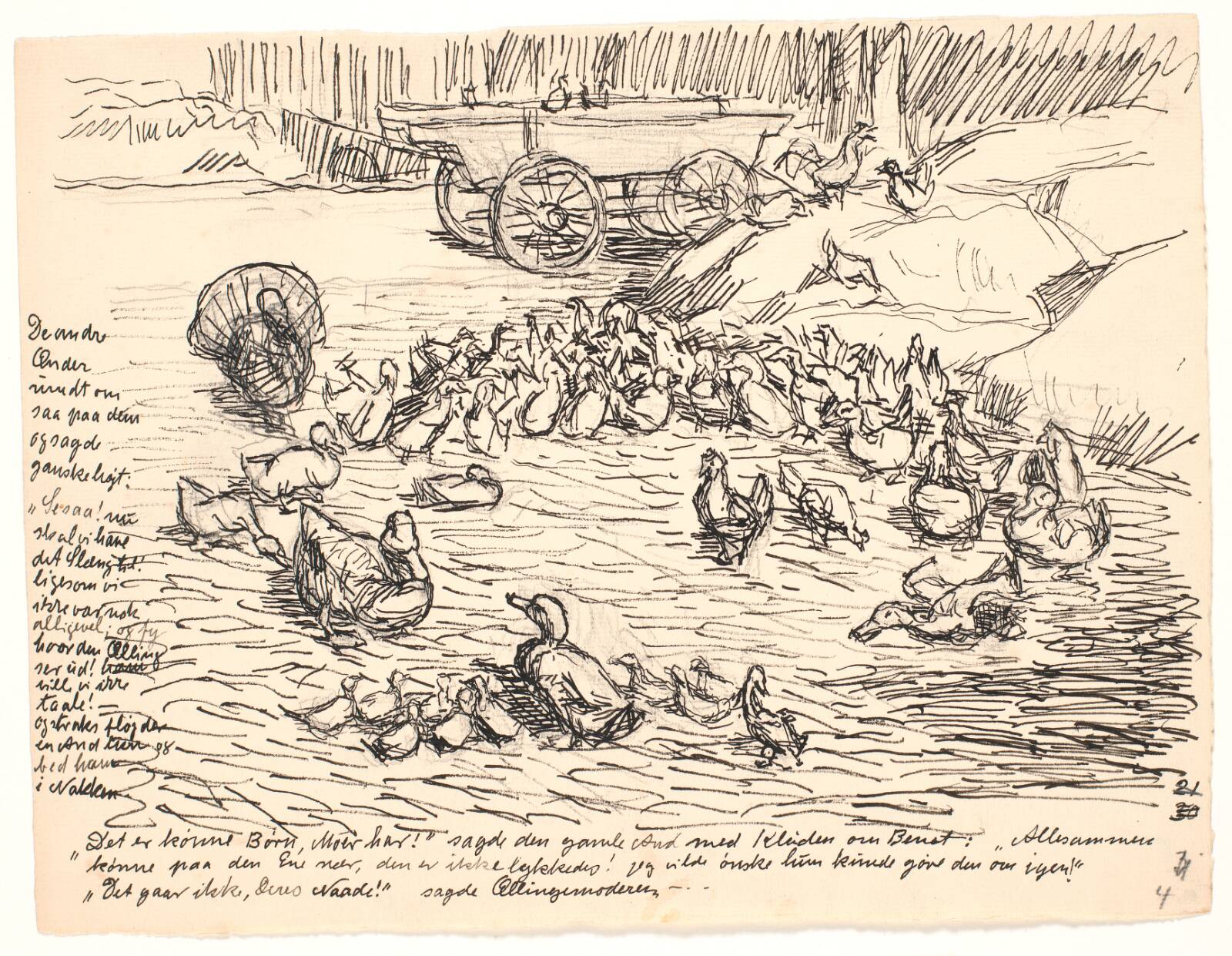 De andre Ænder..., Fritz Syberg, 1928