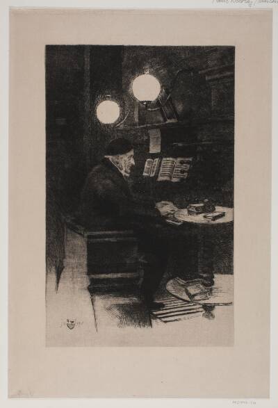Hartmann spiller orgel