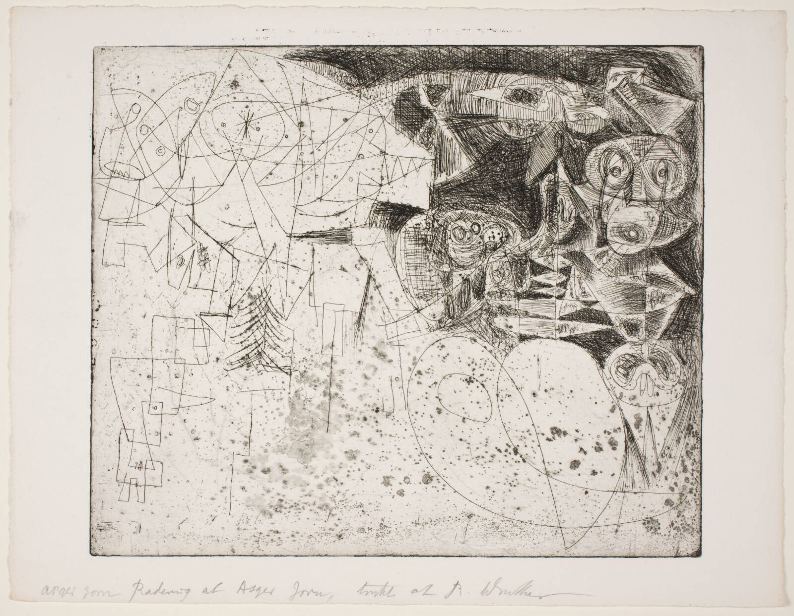 Le Petit Monde, Asger Jorn, 1943