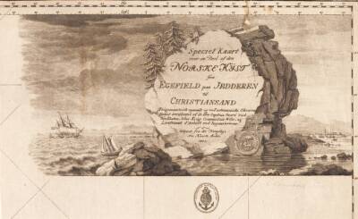"Speciel Kaart over en Deel af den Norske Kÿst fra Egefield paa Jedderen til Christiansand"