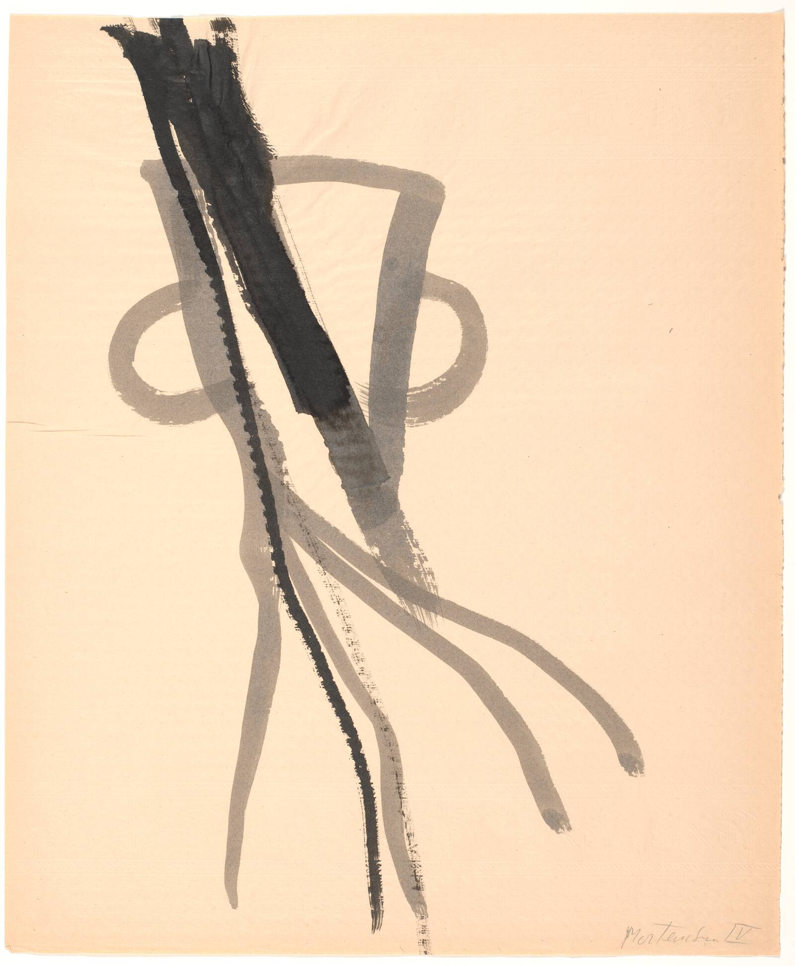 Abstraktion, Richard Mortensen, 1958-1960