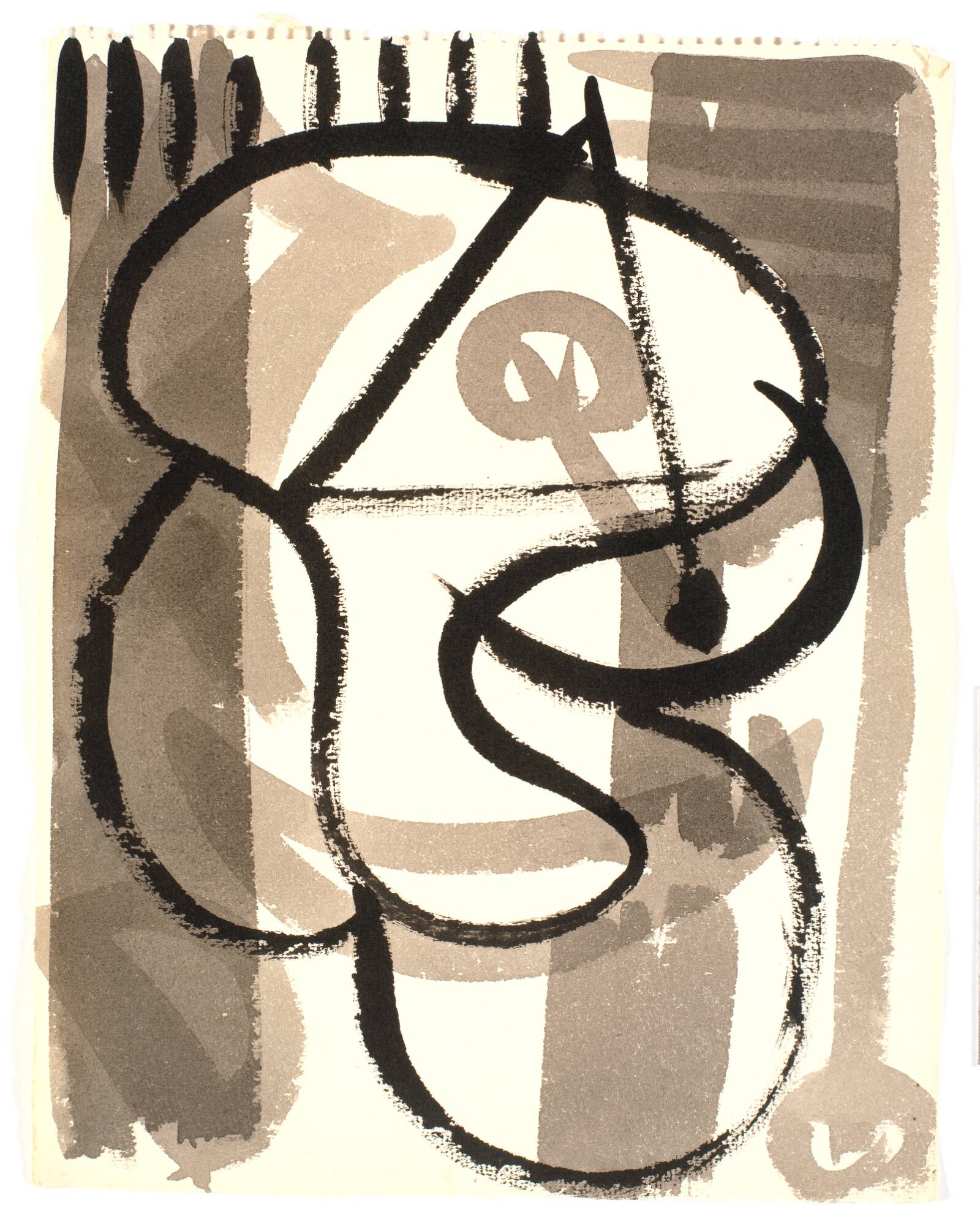 Figuration, Richard Mortensen, 1945-1948
