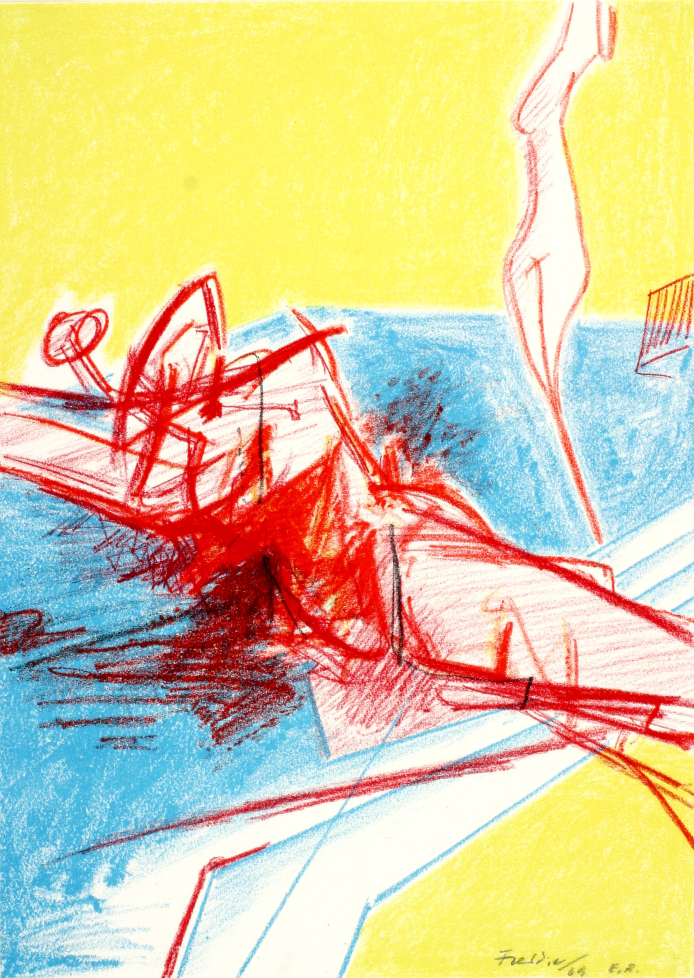 Sensuelt interiør, Wilhelm Freddie, 1969