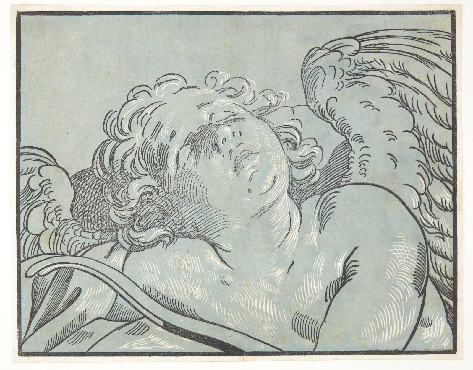 Sovende amorin, Bartolommeo Coriolano, 1630-1645