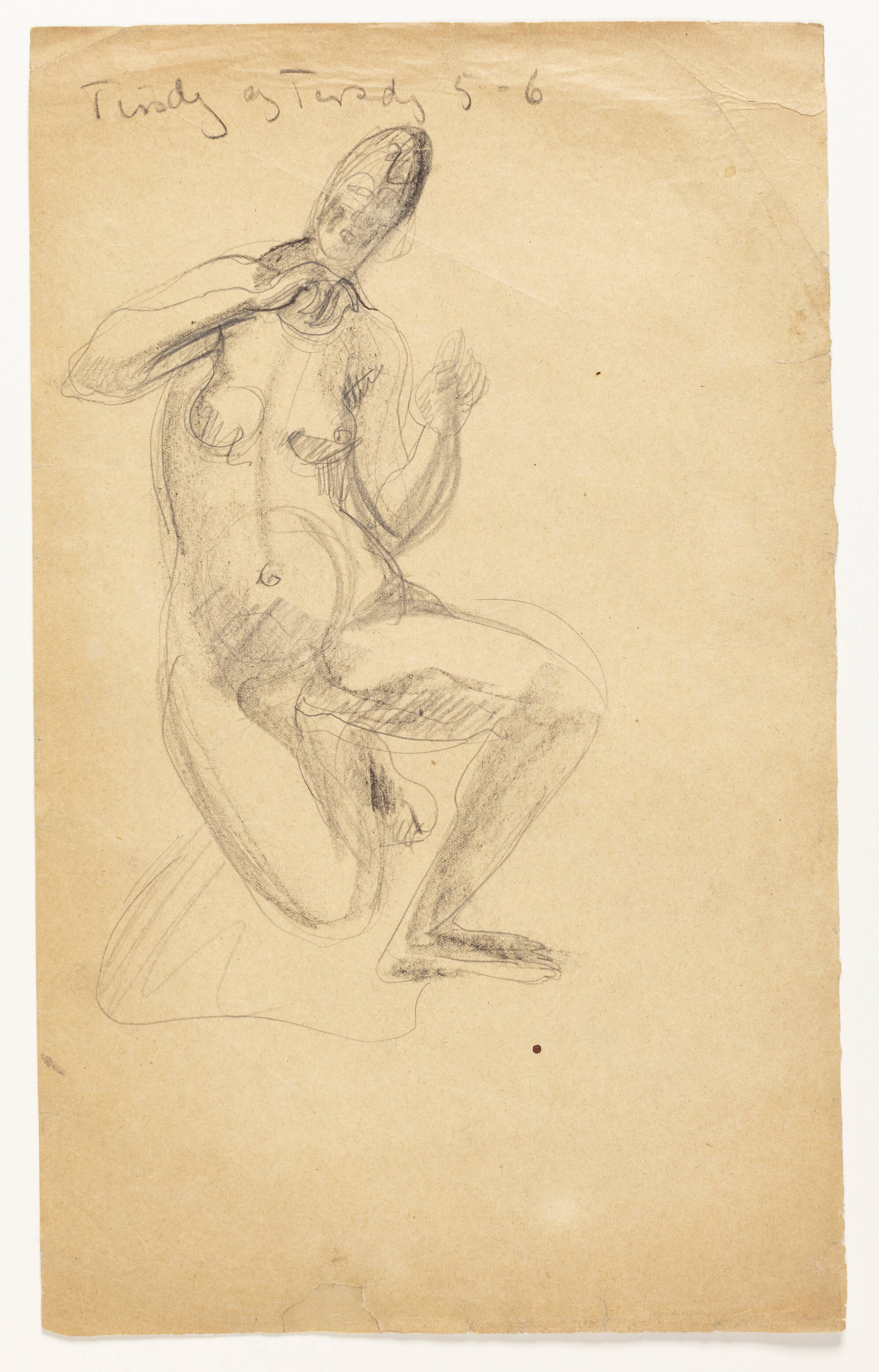 Modelstudie, Astrid Holm, 1876-1937