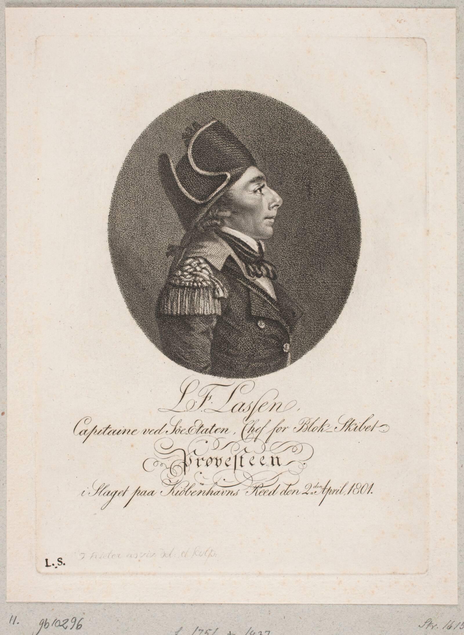 L. F. Larsen, Jacob Rieter, 1758-1823