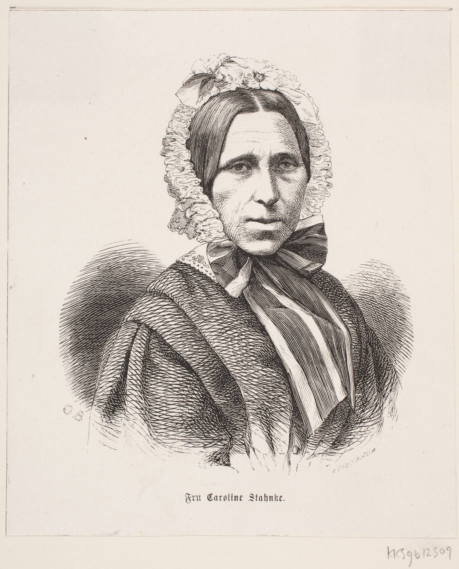 Caroline Stahnke, Franz Wilhelm Obermann, 1830-1896