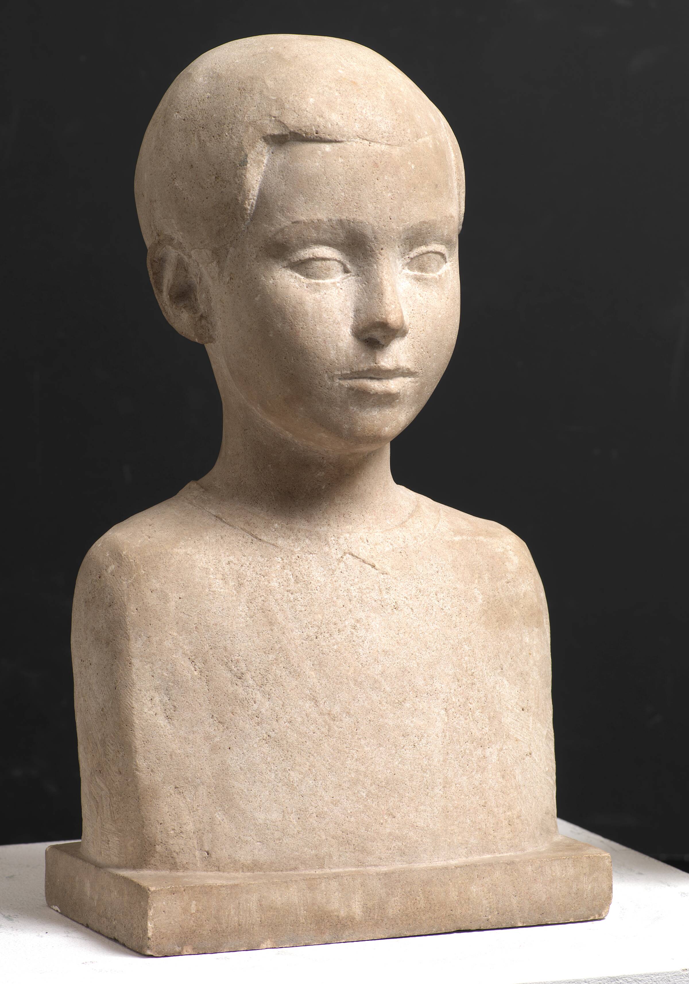 Portræt af lille pige, Astrid Noack, 1937