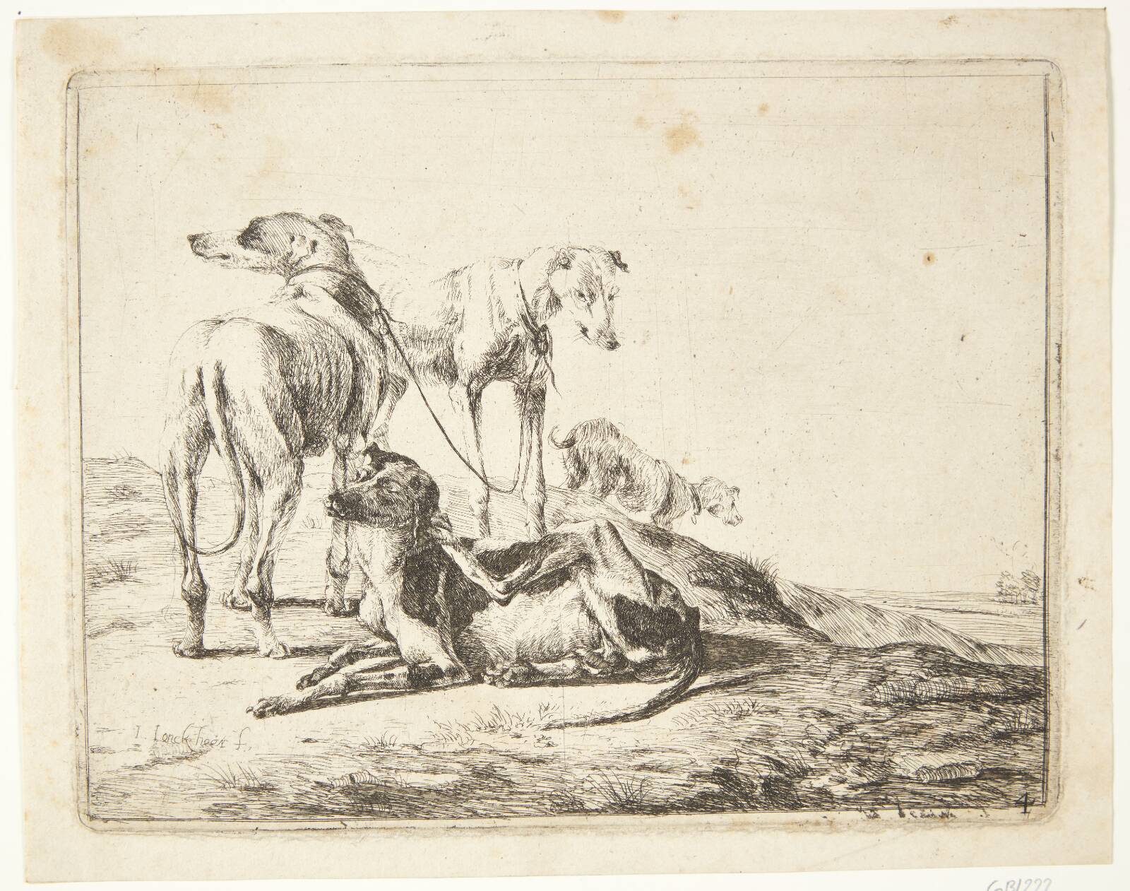 Fire mynder, Jacob de Jonckheer, 1576-1676