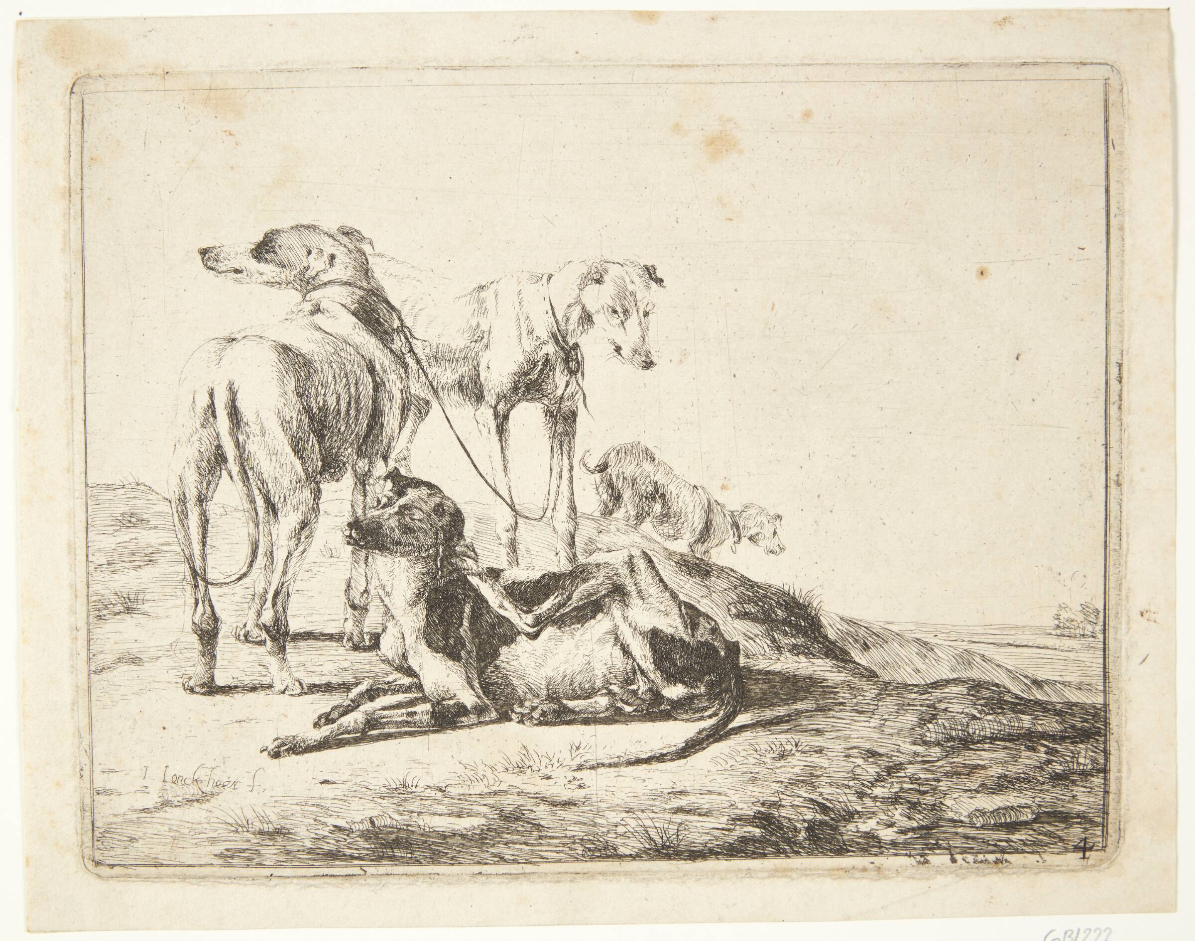 Fire mynder, Jacob de Jonckheer, 1576-1676