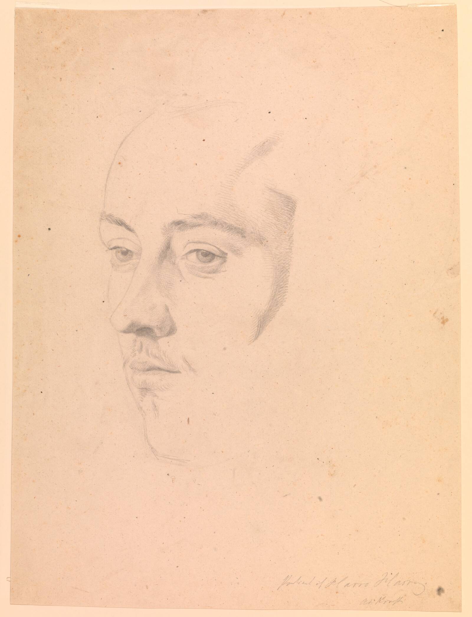 Portræt af Harro Harring, August Krafft, 1798-1829