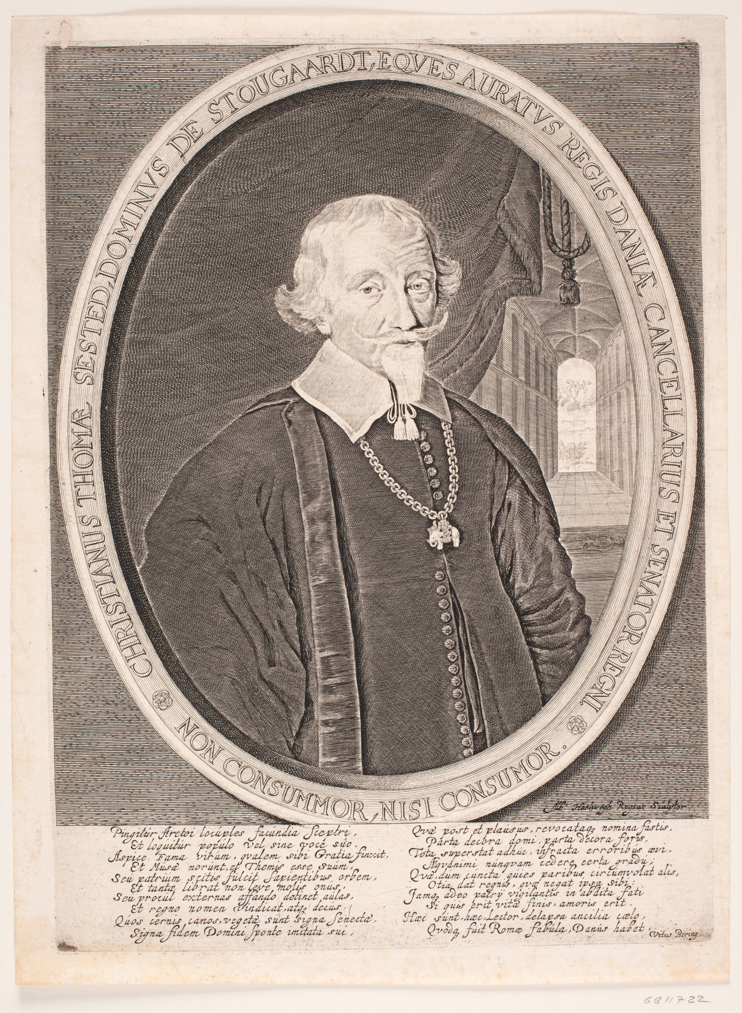 Christen Thomesen Sehested, Albert Haelwegh, 1650-1655