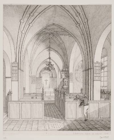 Det indre af Karrebæk Kirke