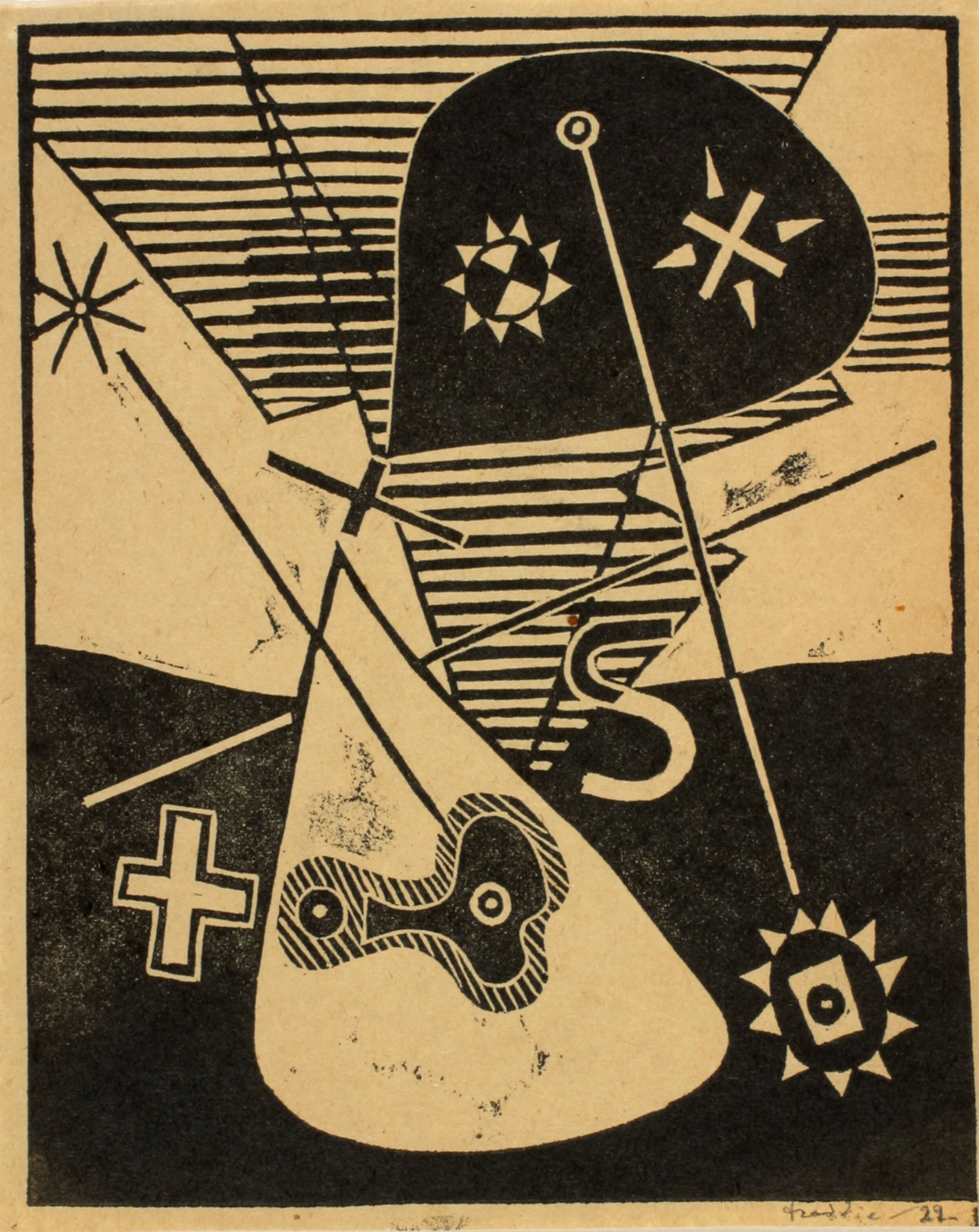 Figur, Wilhelm Freddie, 1928