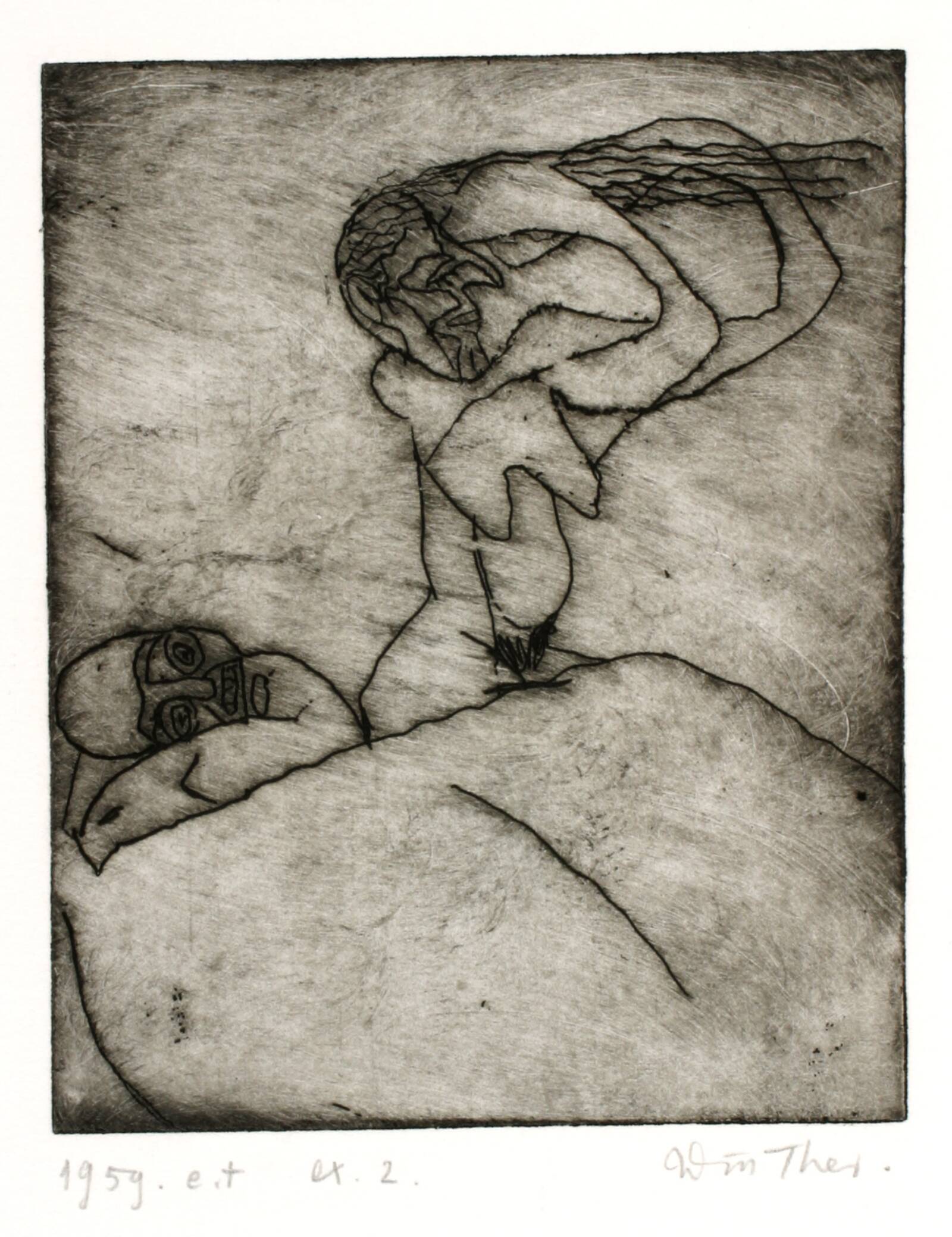 Søvngængersken, Richard Winther, 1959