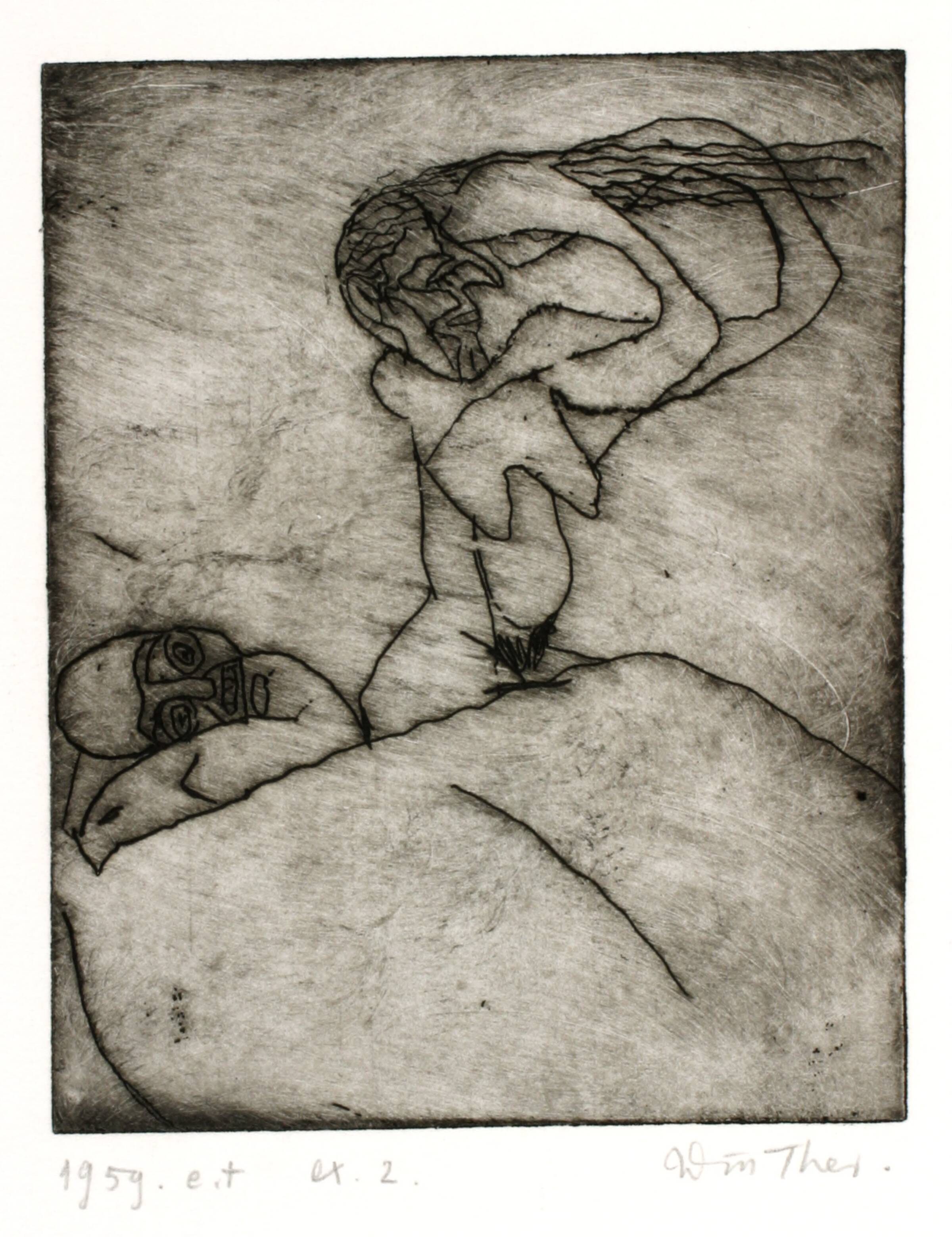 Søvngængersken, Richard Winther, 1959