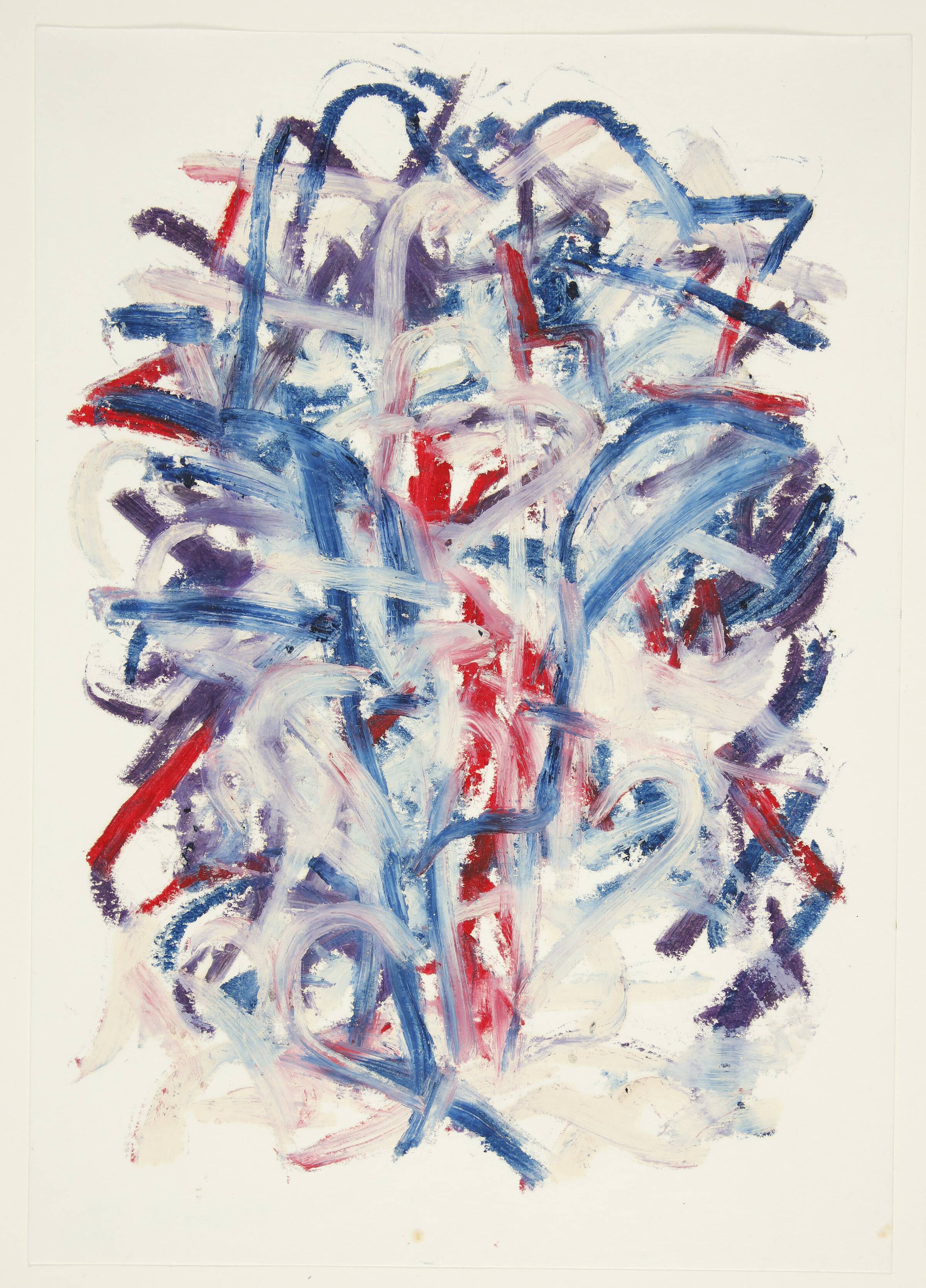 Abstraktion, Eva Weis Bentzon, 1984